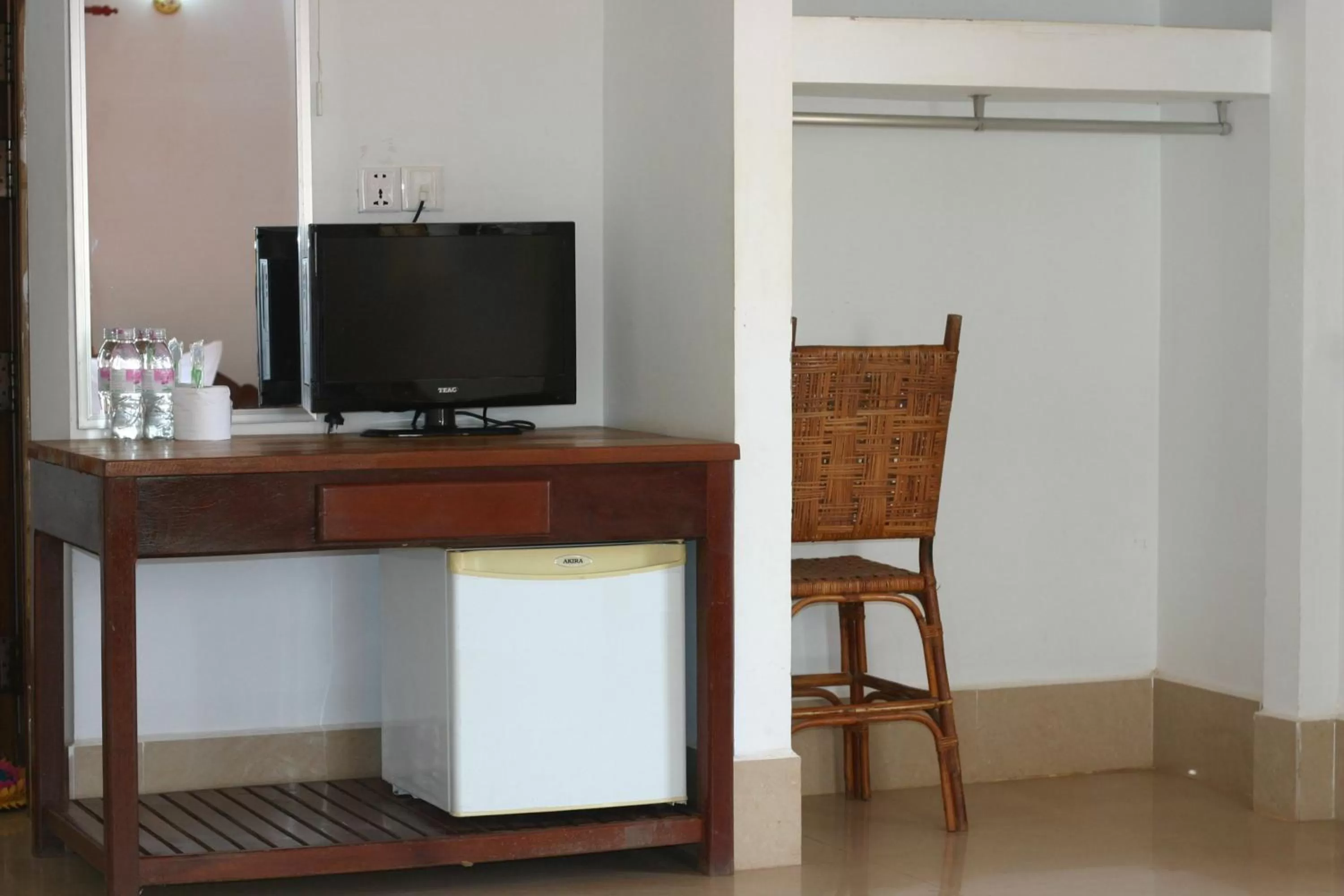 Balcony/Terrace, TV/Entertainment Center in Angkor Ruby Guesthouse