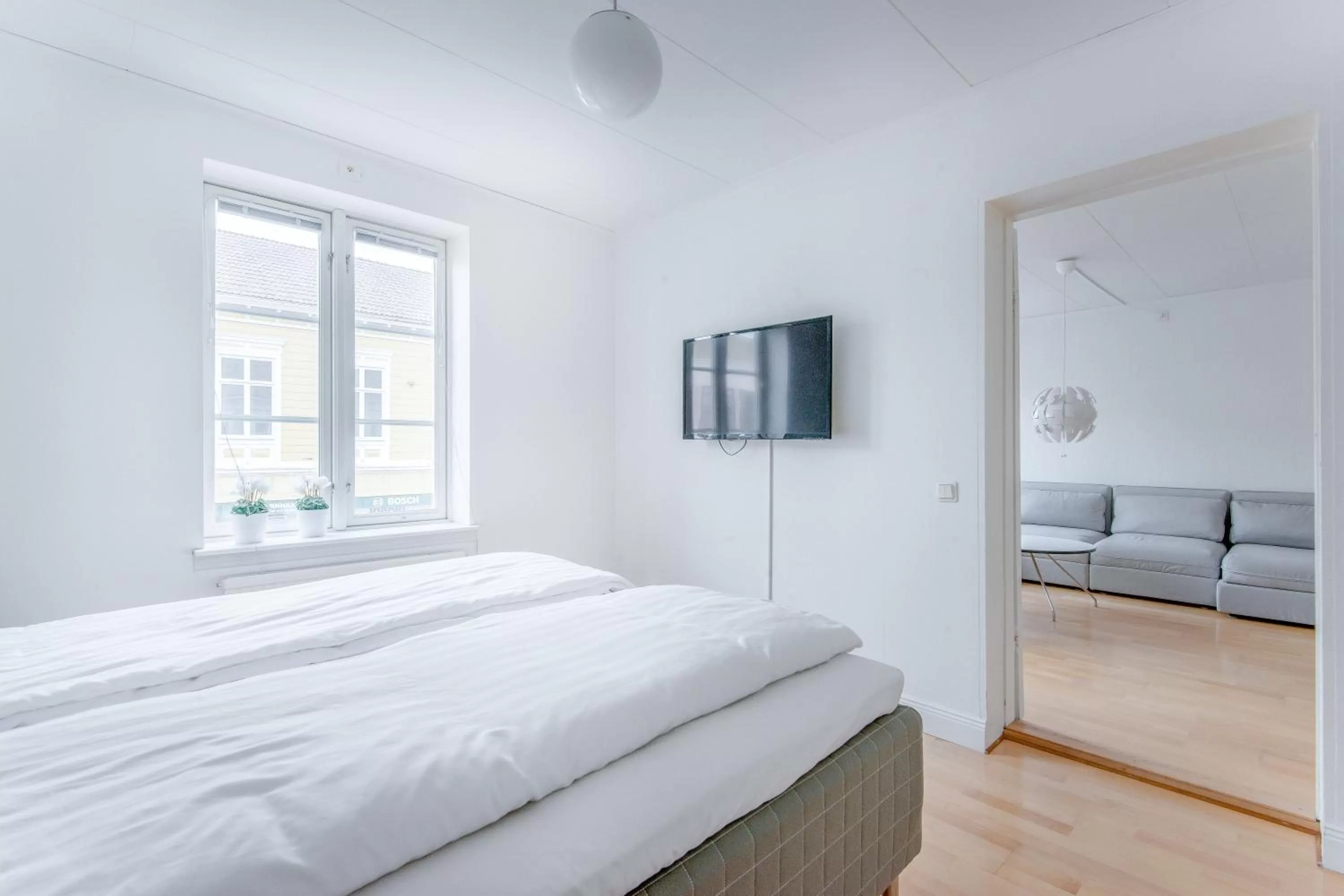Bed in City Apartments in Jonkoping