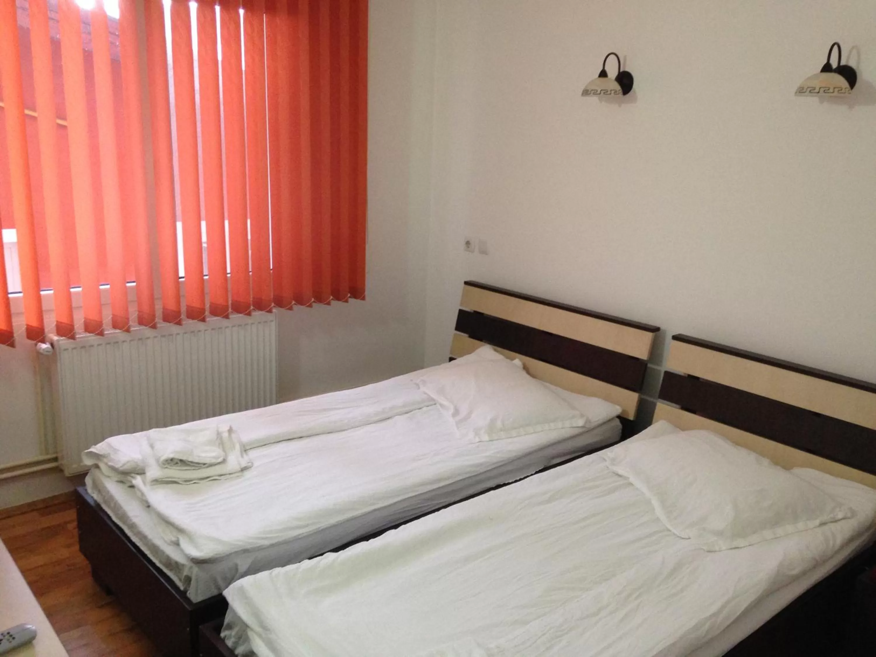 Bed, Room Photo in Hotel Romantik