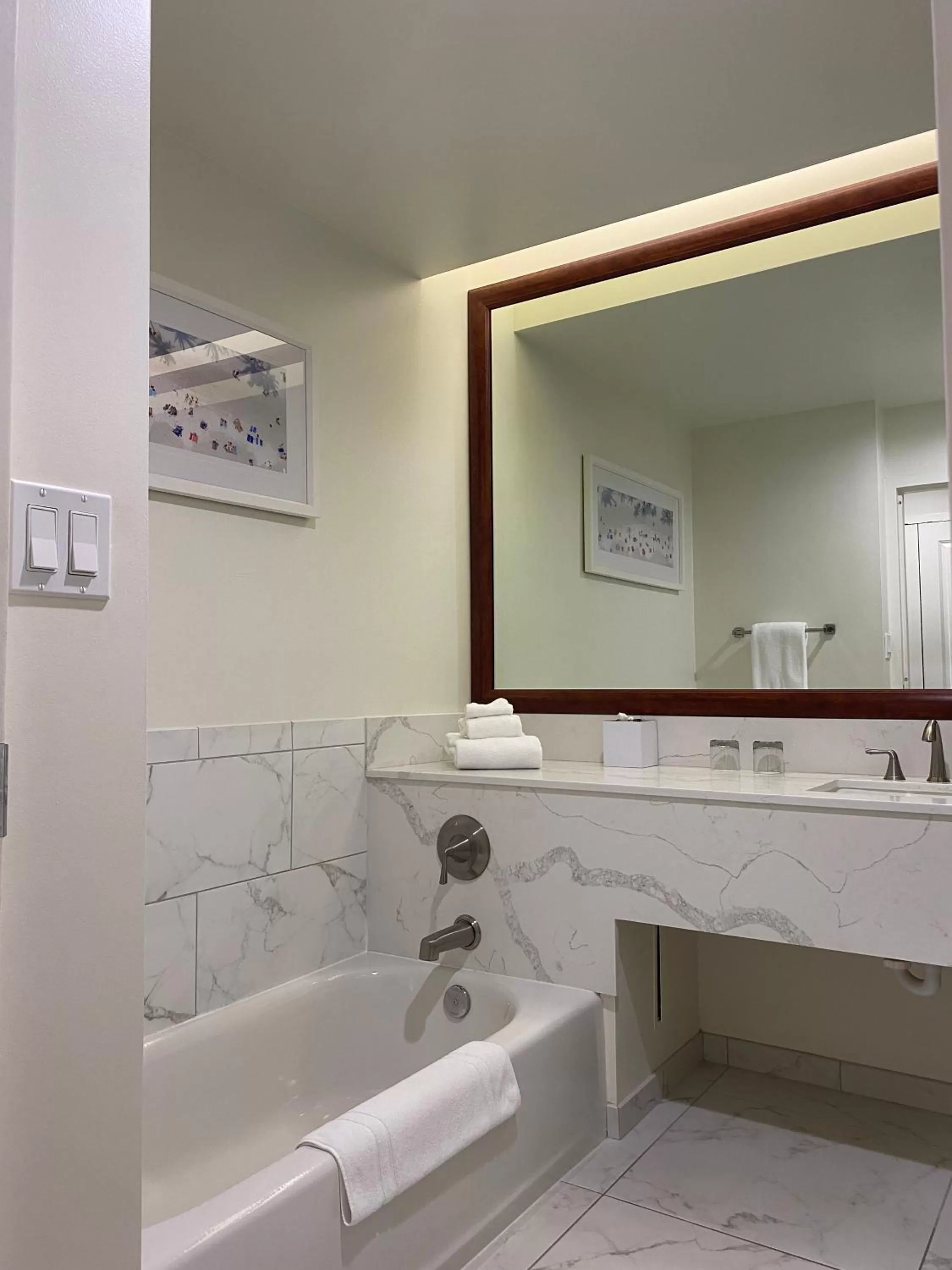 Bathroom in The Capri Inn