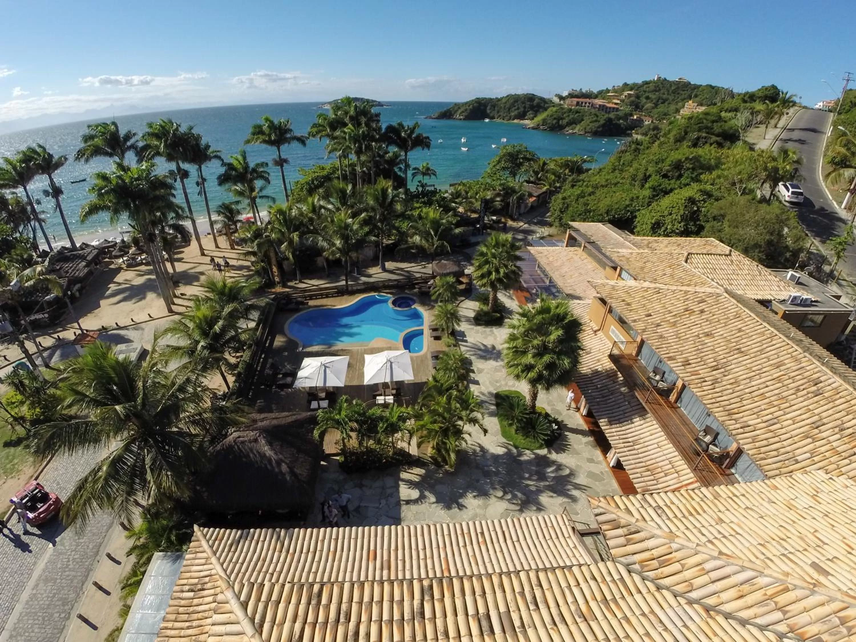 Bird's eye view in Rio Búzios Boutique Hotel