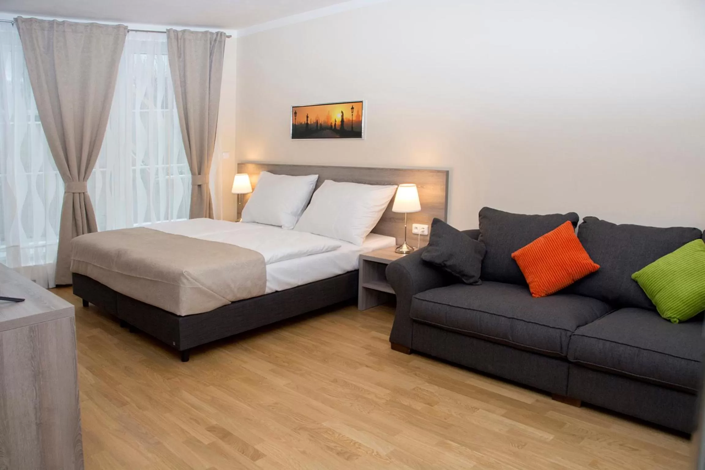 Bed in Limes Apartments