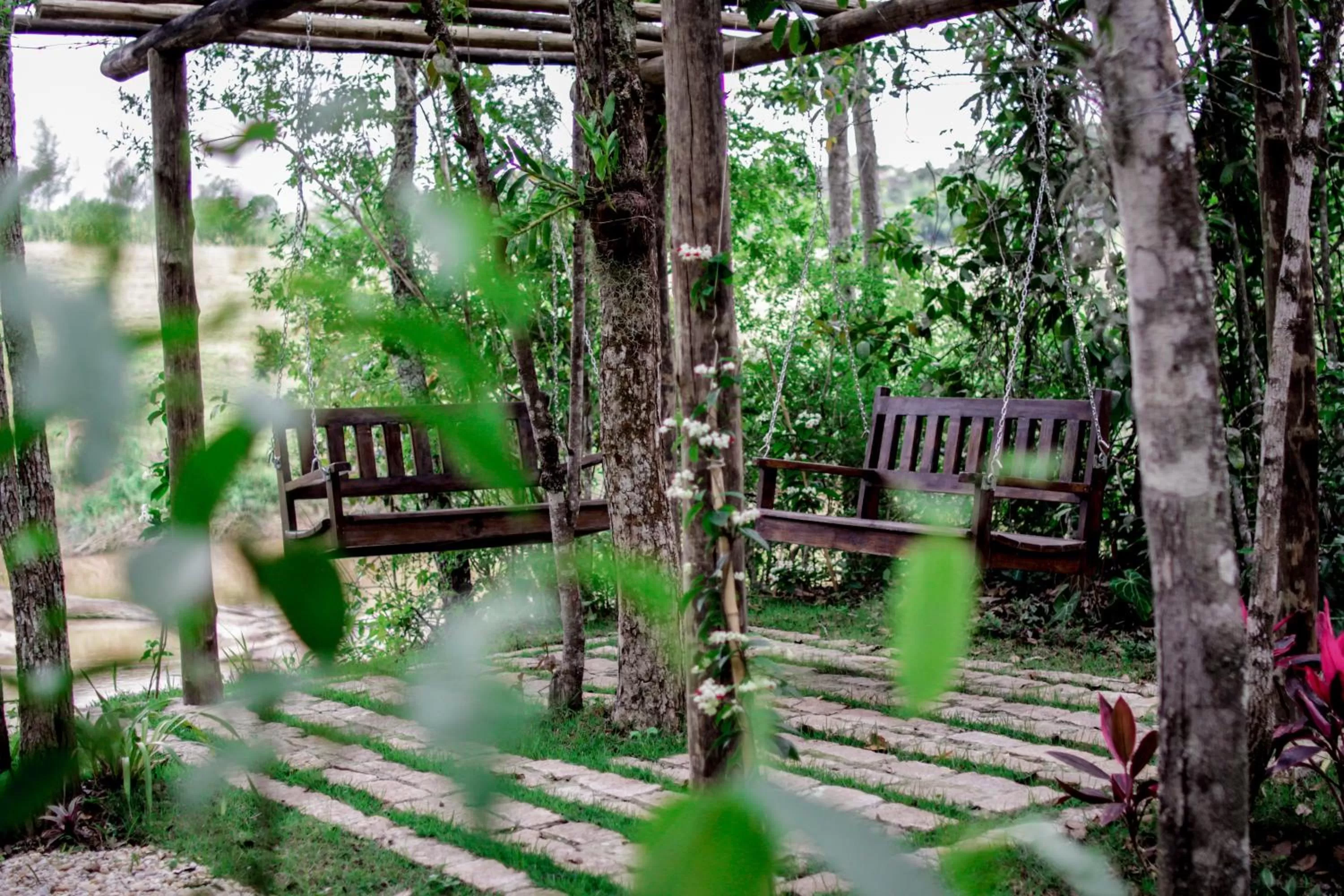 Garden in Pousada Santa Thereza