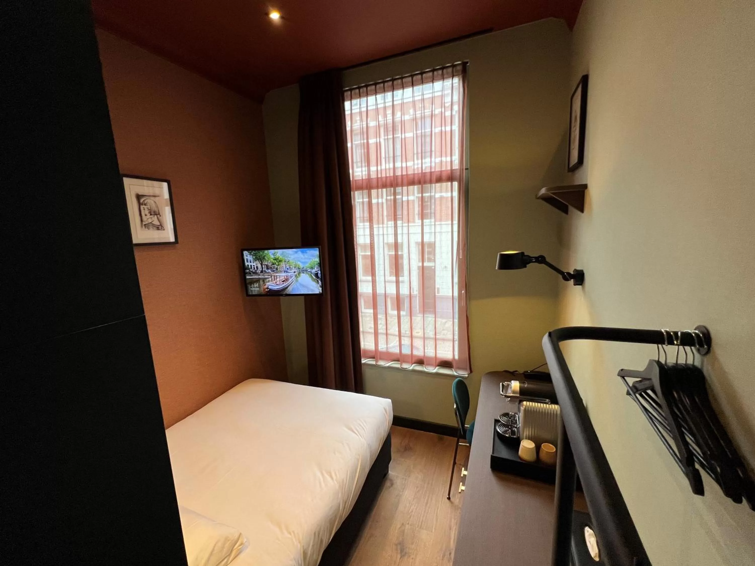 Bedroom, Bed in Hotel Nicolaas Witsen