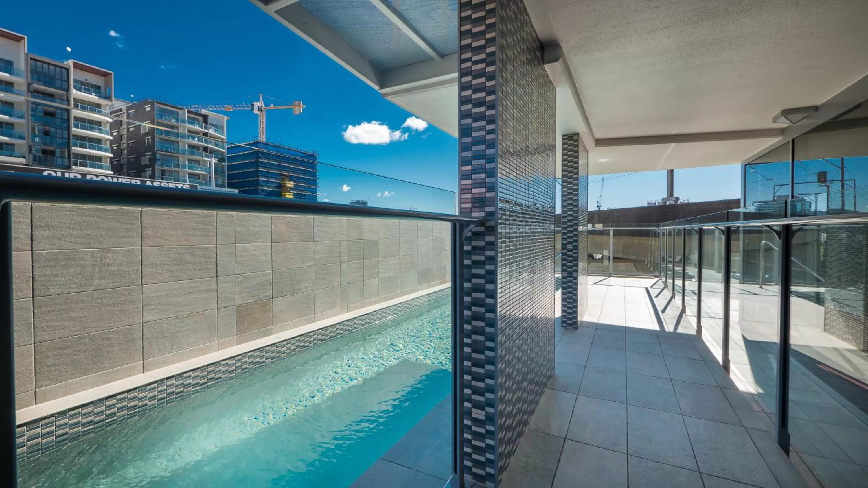 Swimming pool in The Capitol Apartments