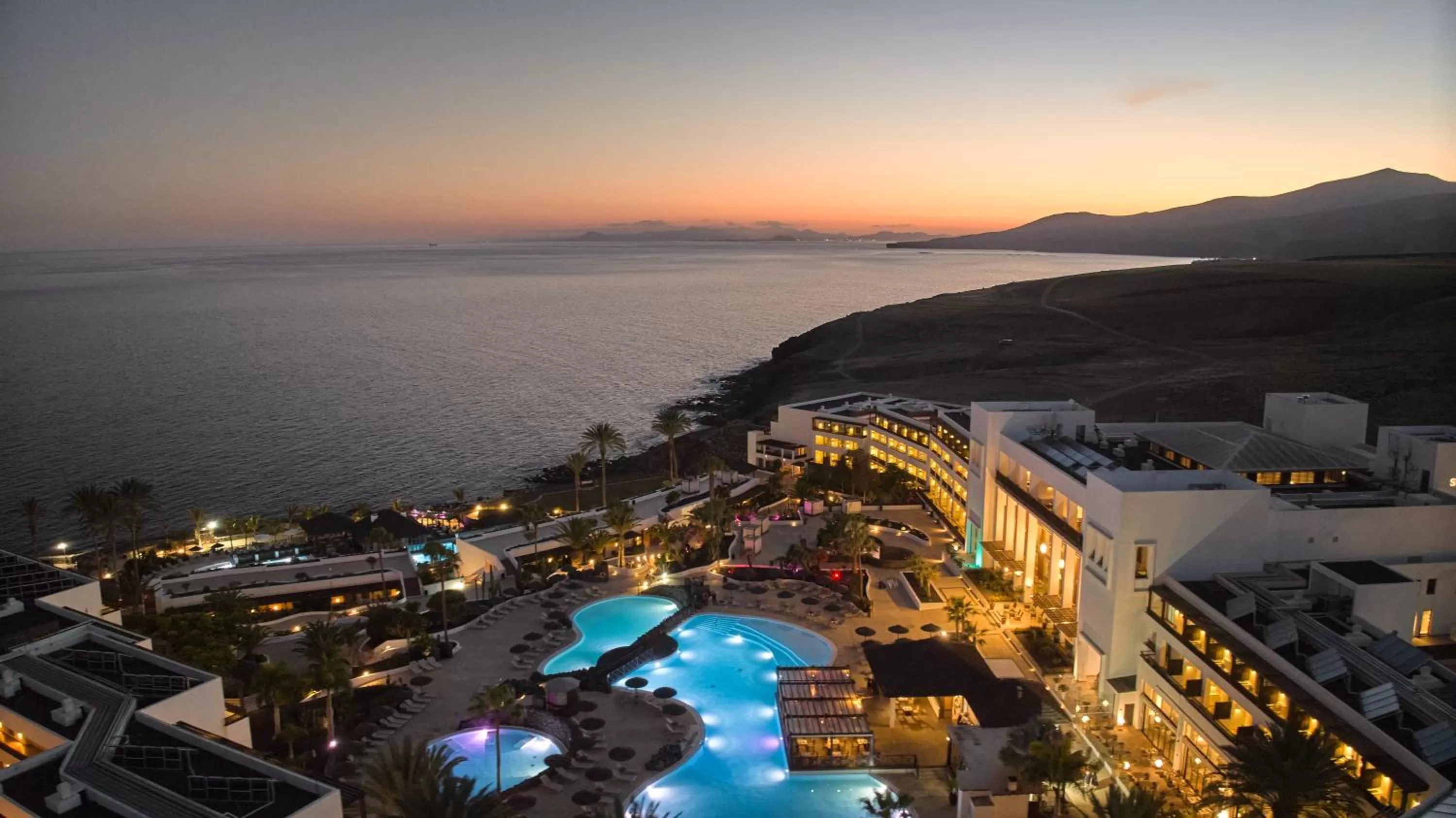 Sunset in Secrets Lanzarote Resort & Spa - Adults Only (+18)