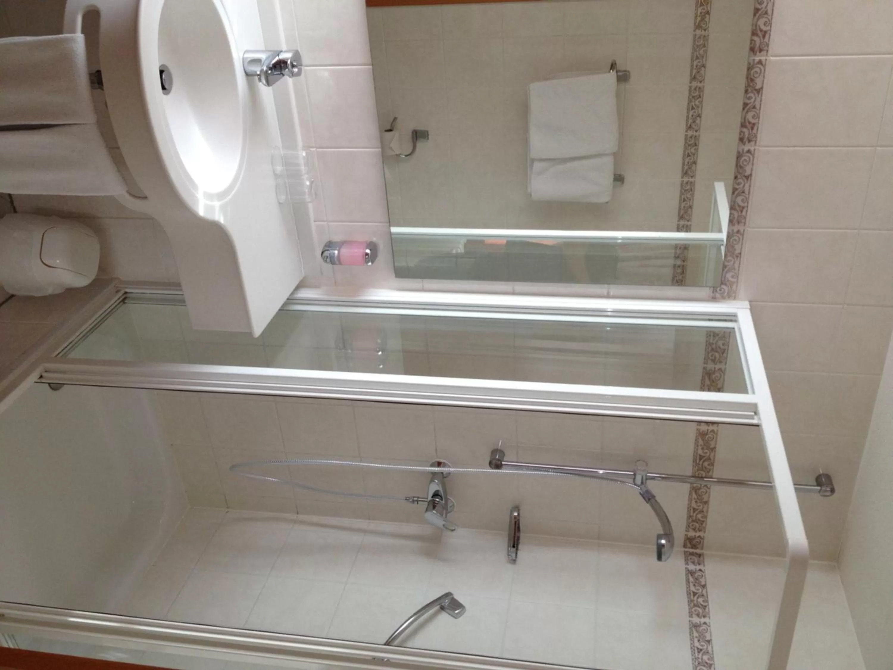 Bathroom in Hotel zum Hirsch