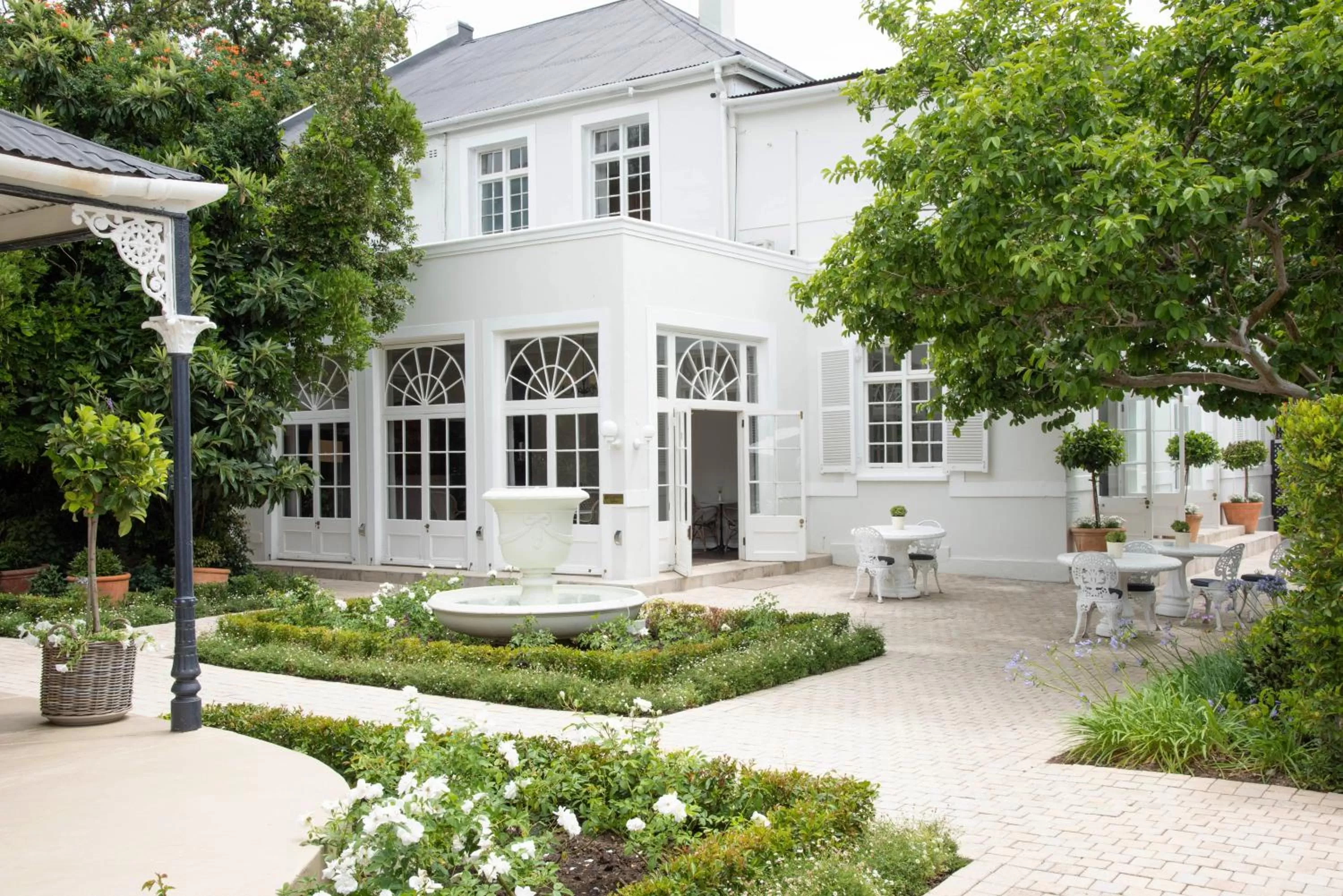 Garden in River Manor Boutique Hotel by The Living Journey Collection