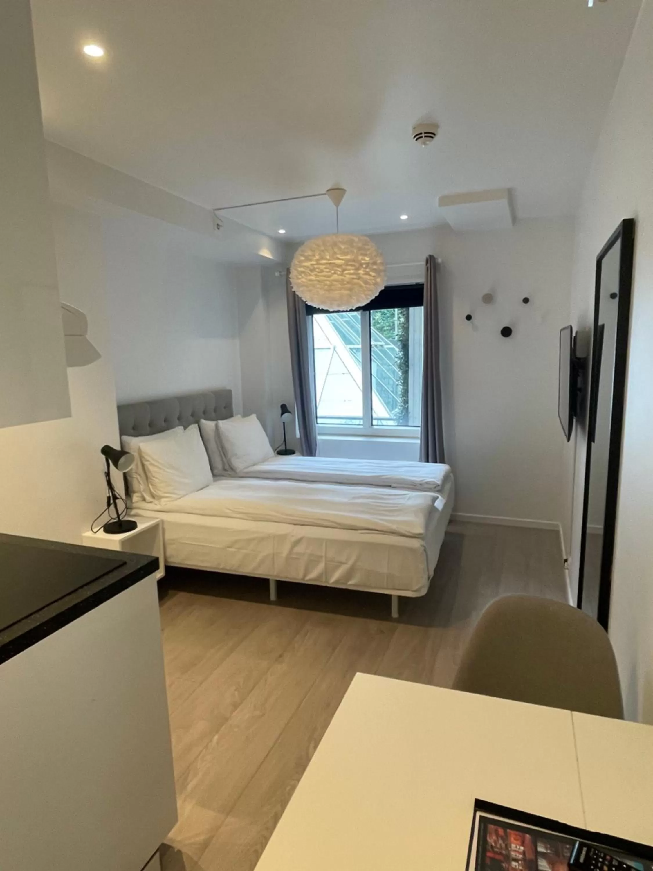 Bedroom, Bed in Magic Hotel & Apartments Kløverhuset