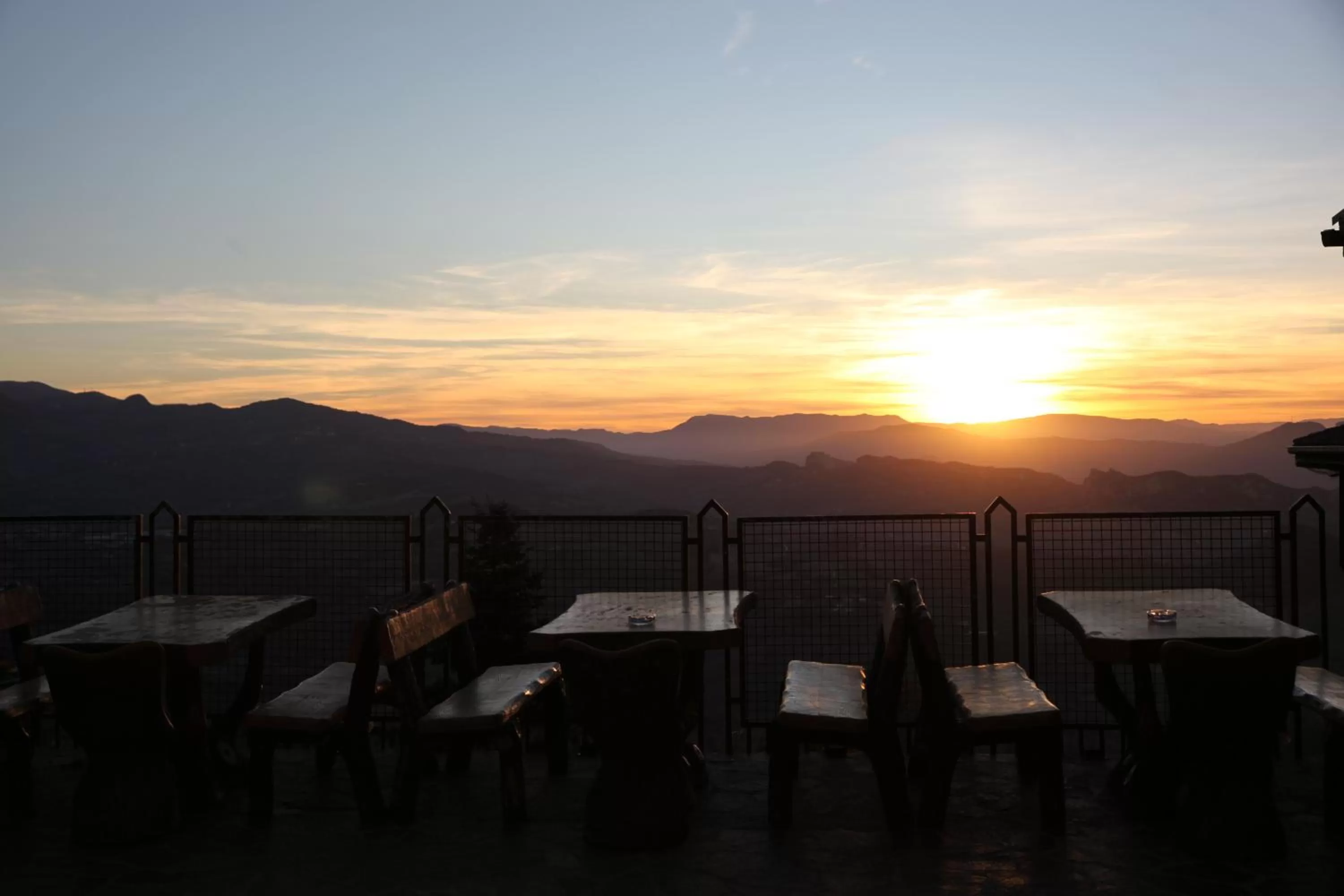 Mountain view in Hotel Rosa