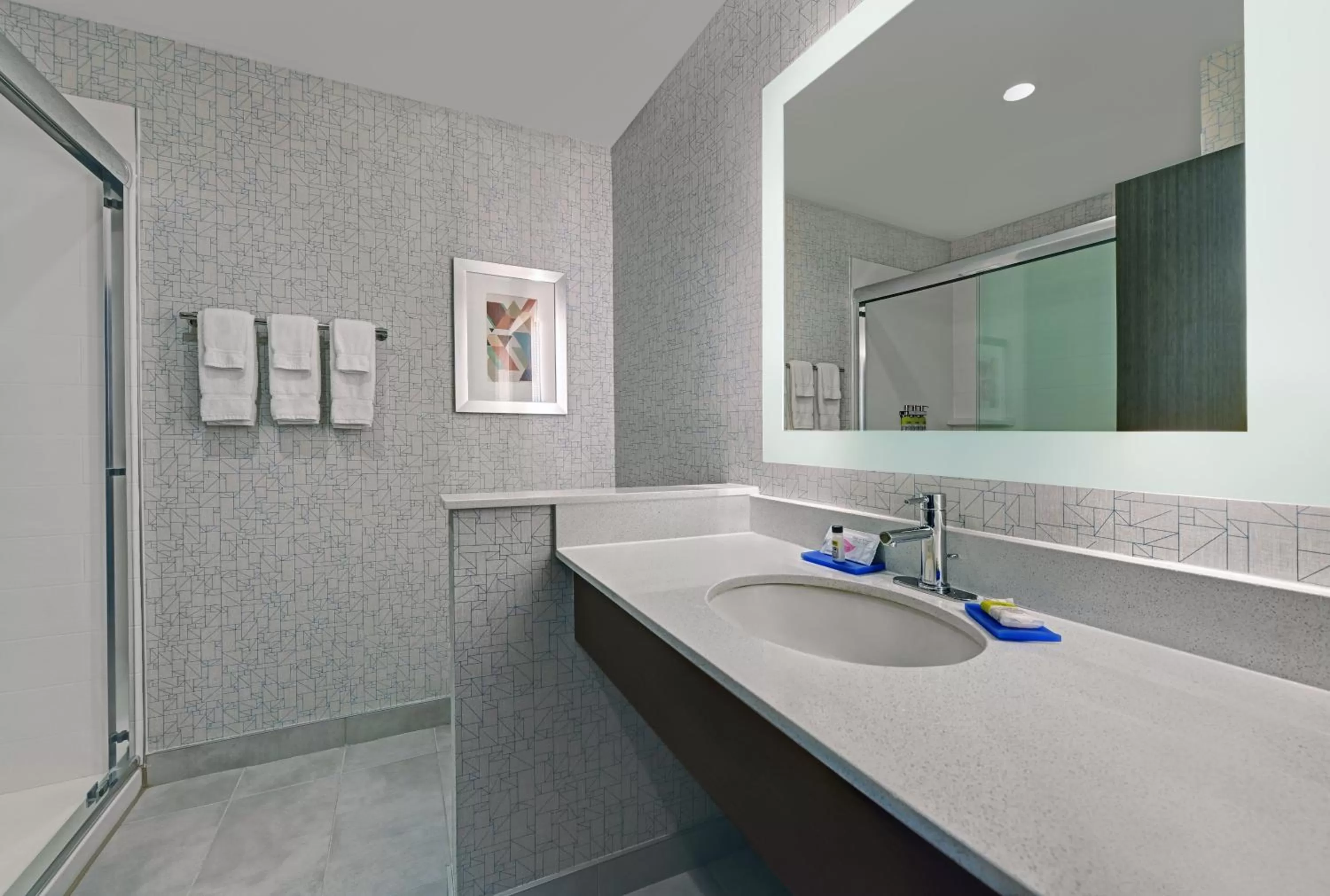 Bathroom in Holiday Inn Express & Suites Memorial – CityCentre by IHG