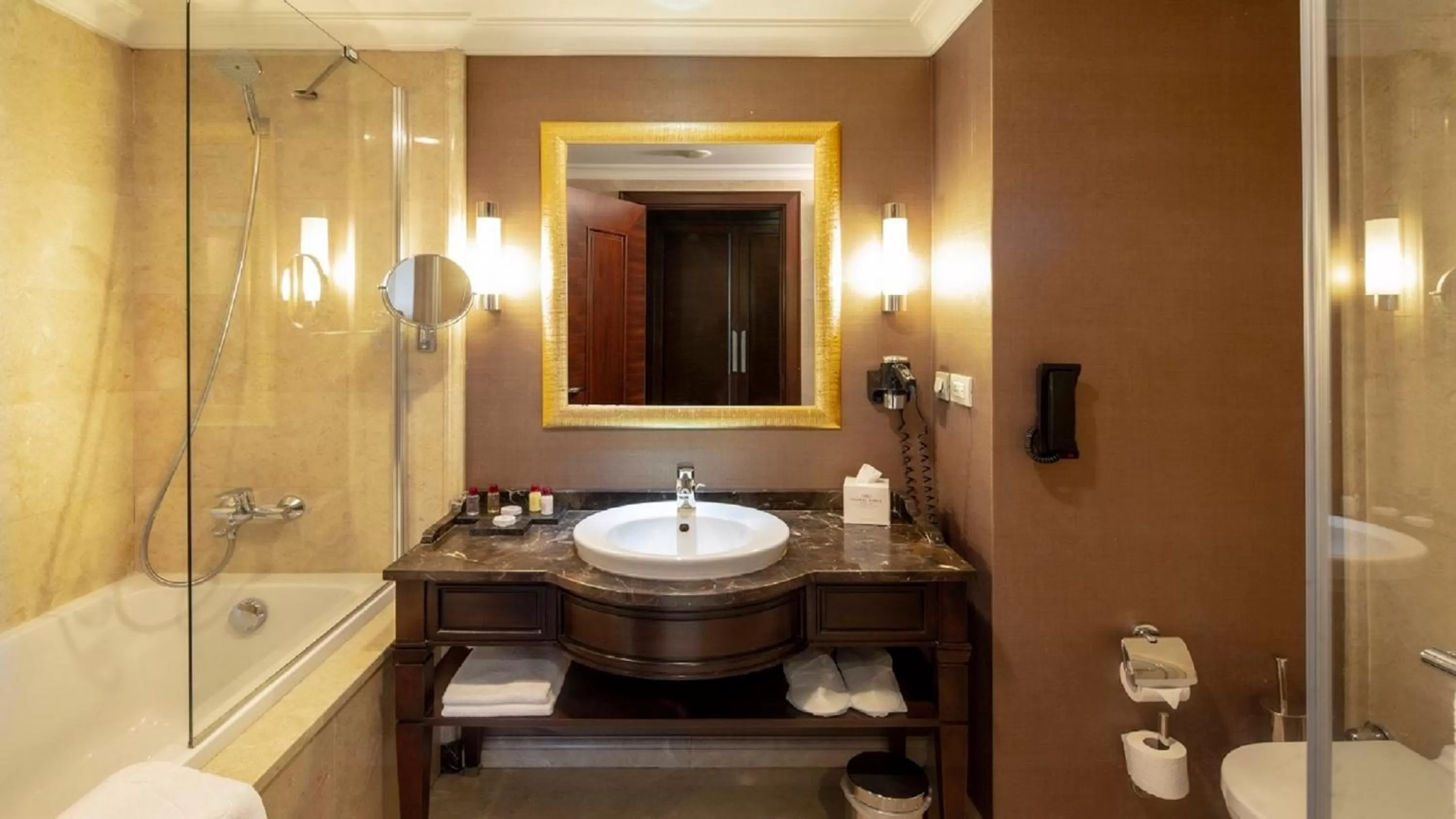 Bathroom in Crowne Plaza Istanbul Asia by IHG