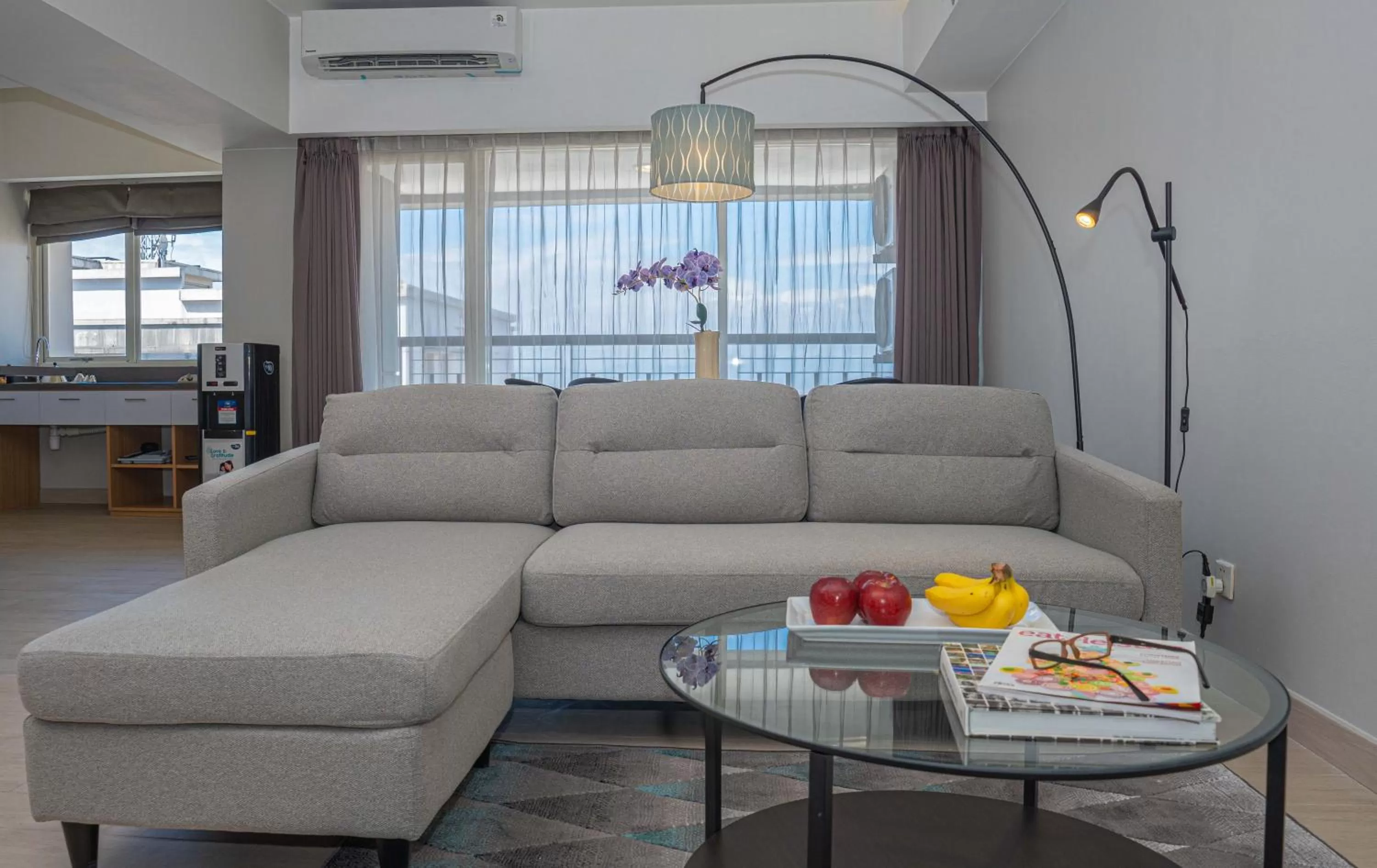 Living room in Grand Dafam Braga Bandung