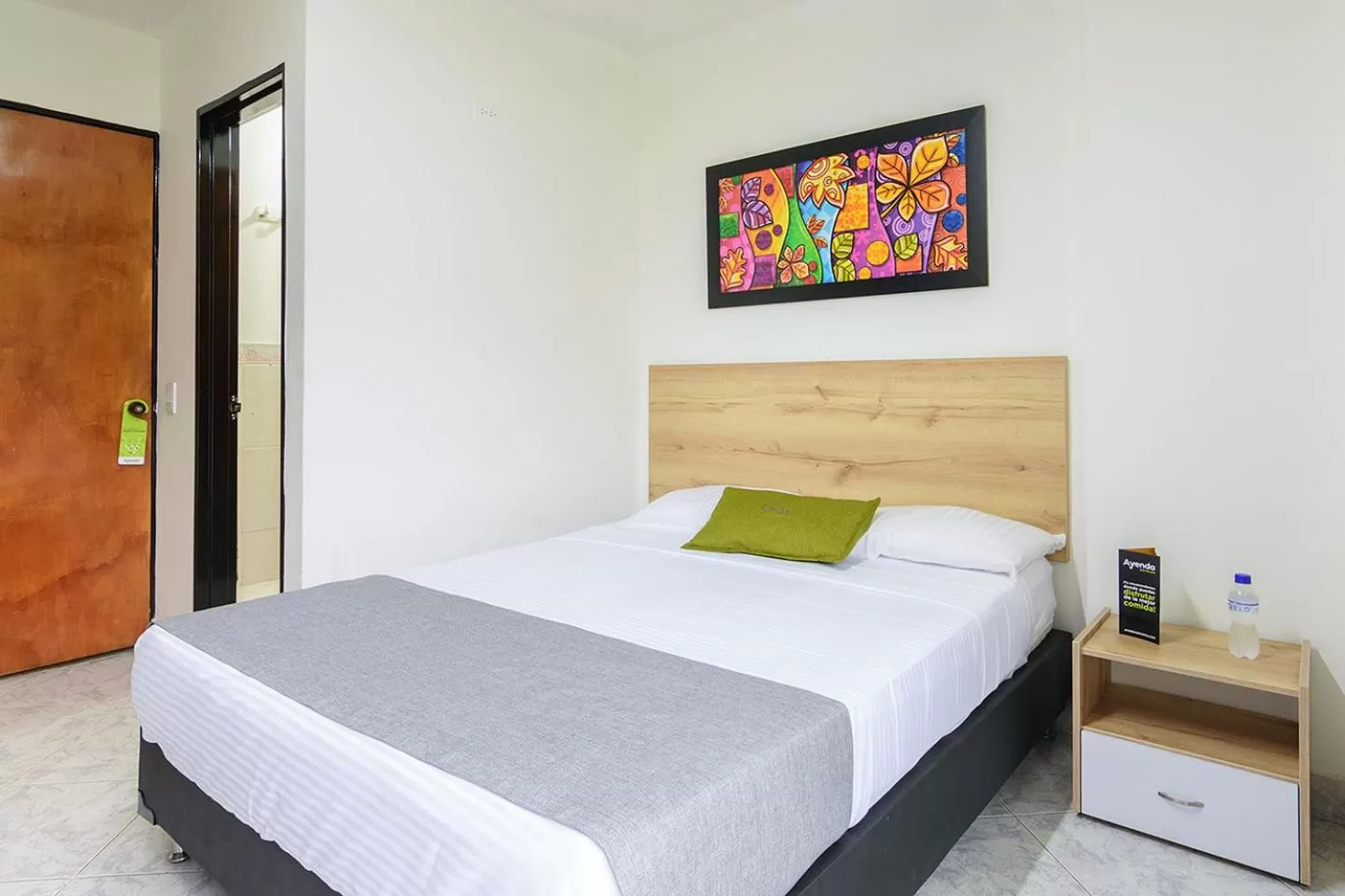 Bed in Hotel Balcones del Estadio