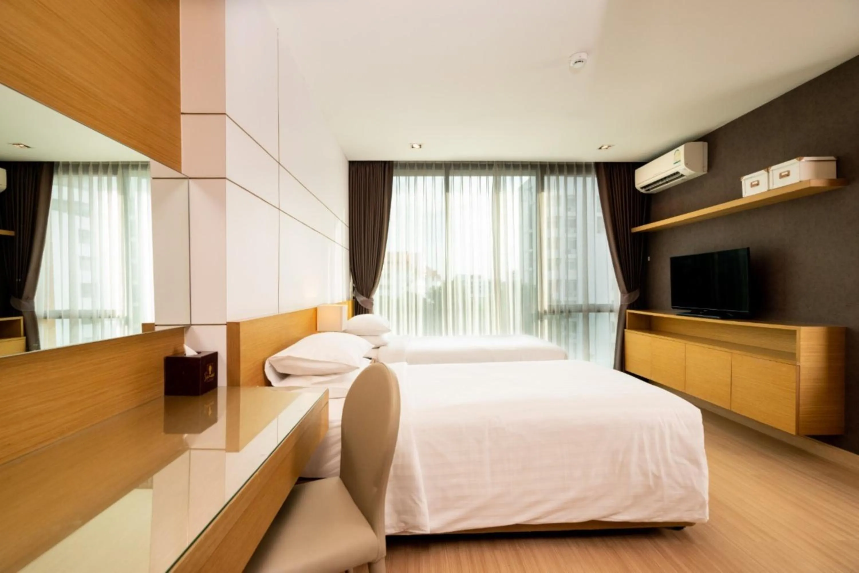 Bed in Sanae' Hotel Nimman