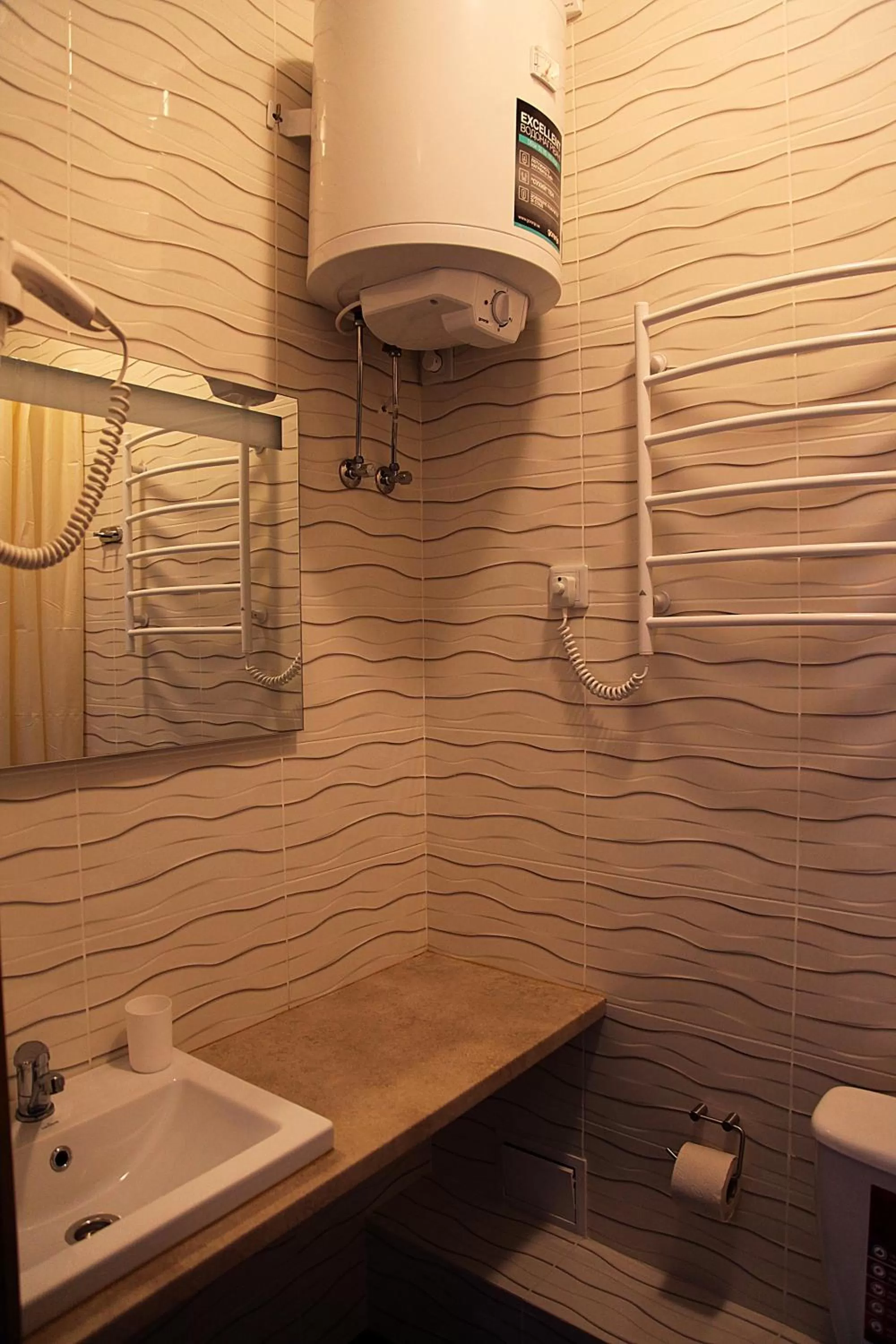 Bathroom in irisHotels