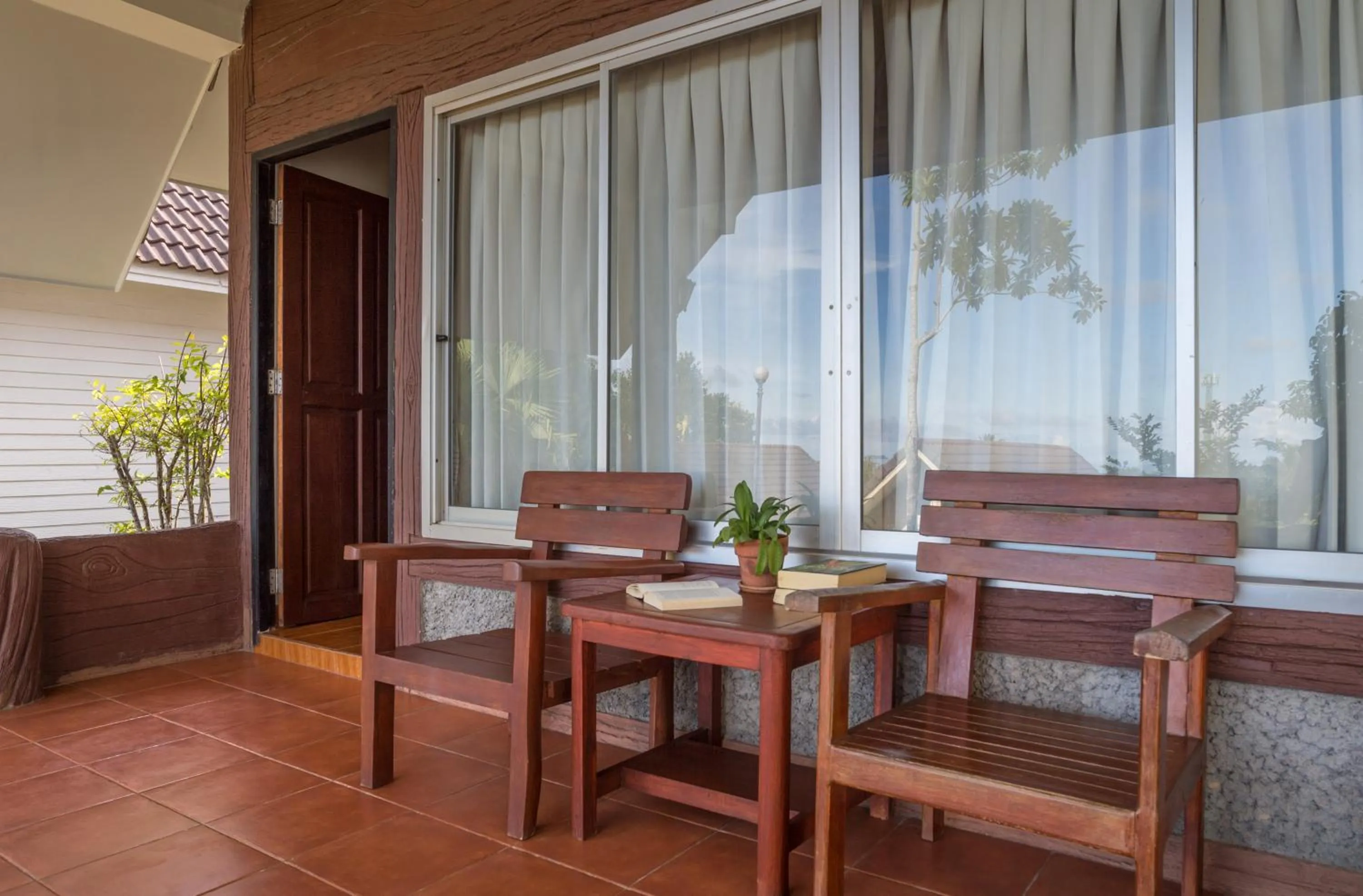 Balcony/Terrace in Lanta Manda Resort