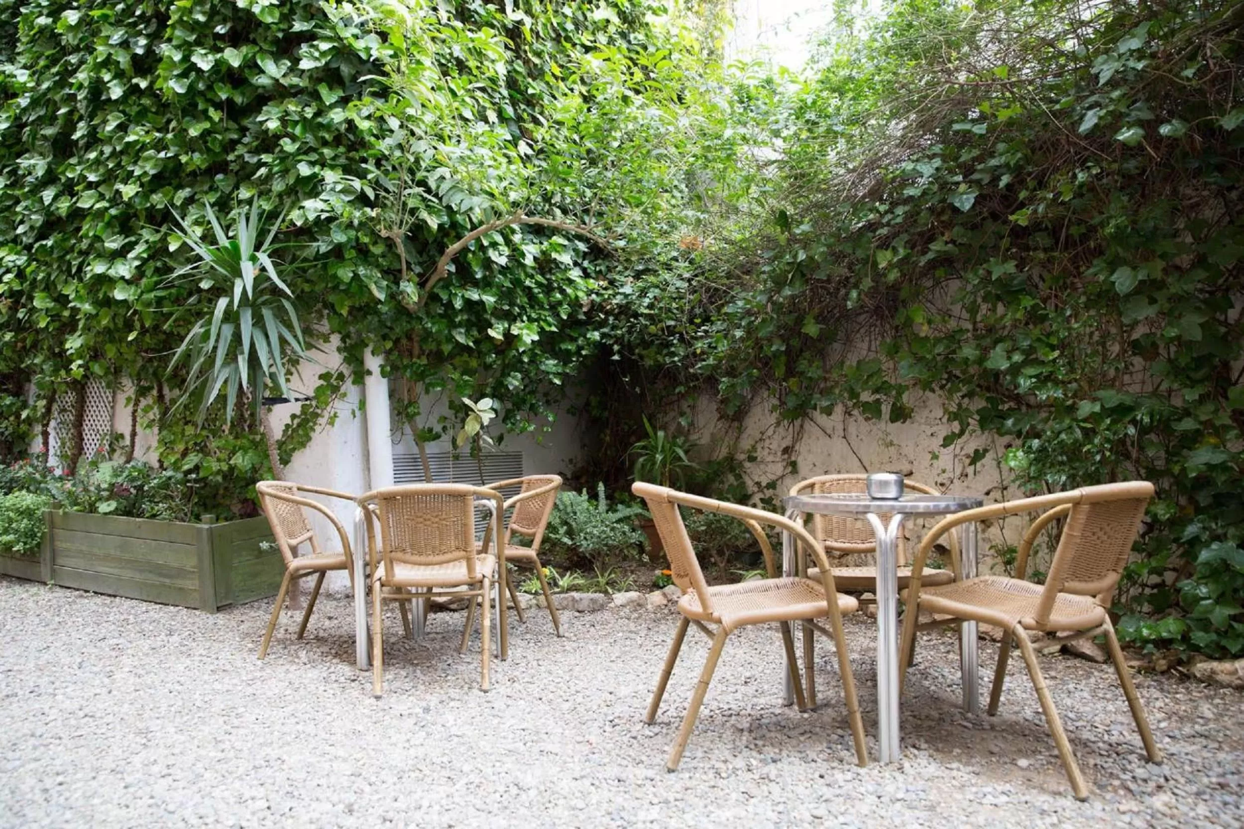 Patio in Hotel Cosmos Tarragona
