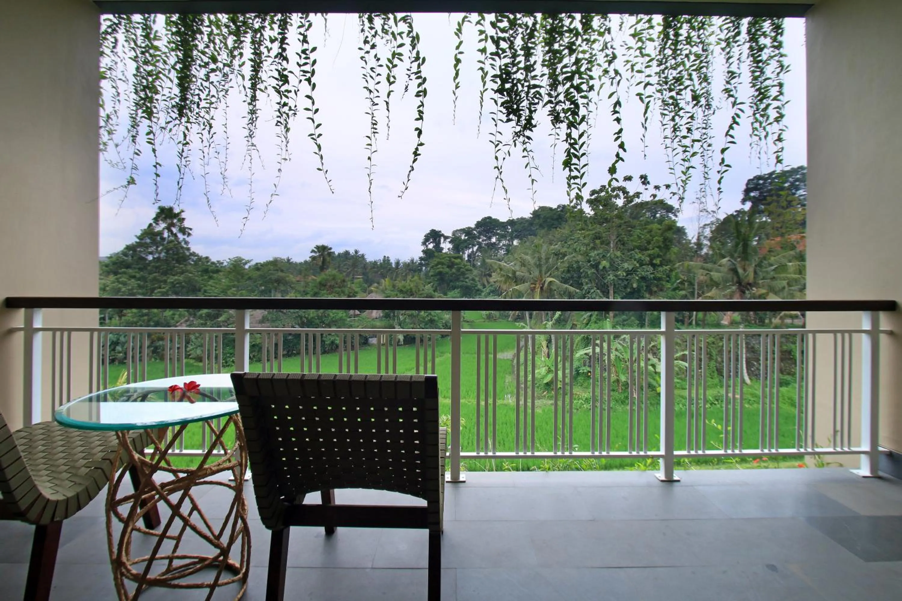 Balcony/Terrace in Byasa Ubud