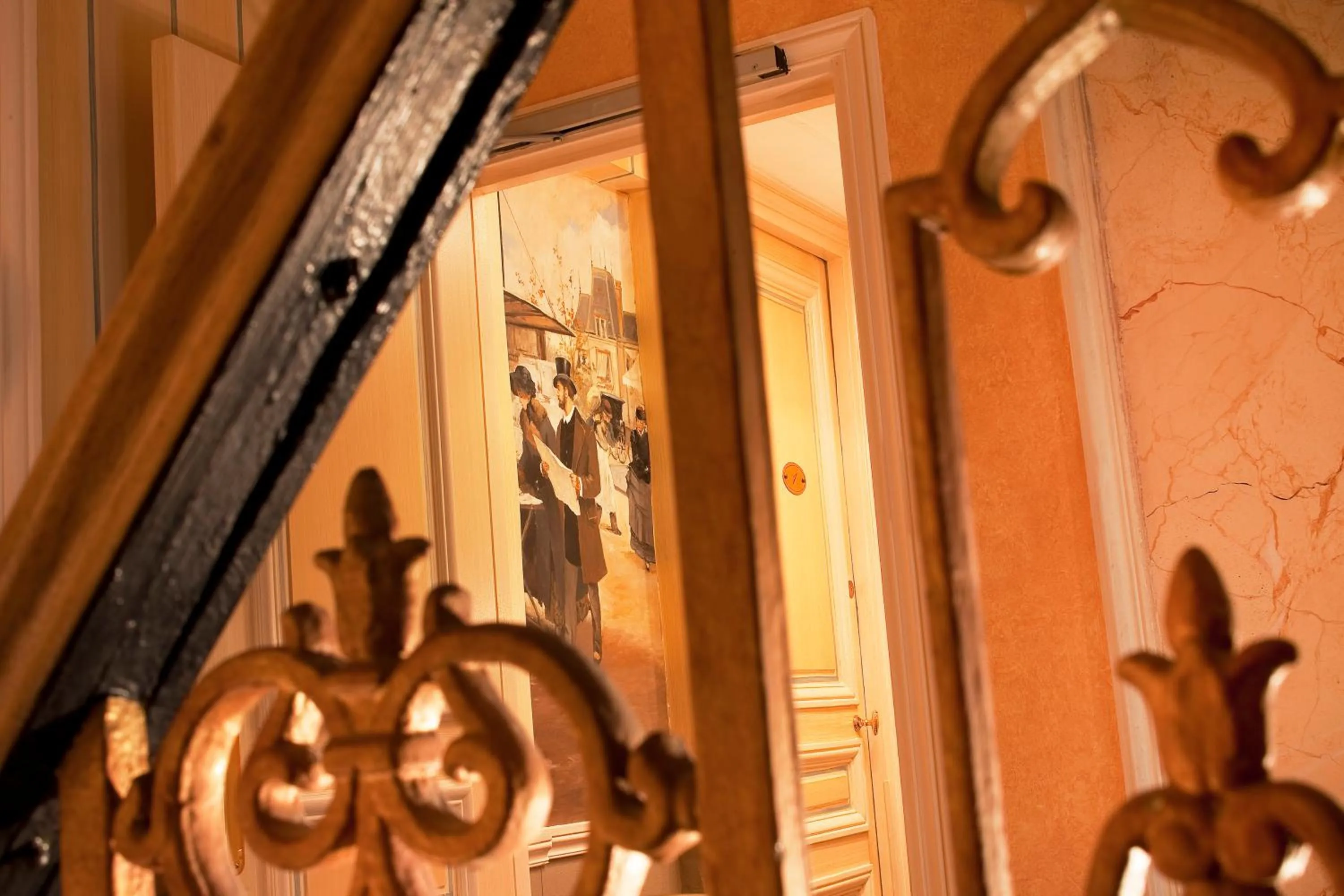 Decorative detail in Hotel & Spa Saint-Jacques