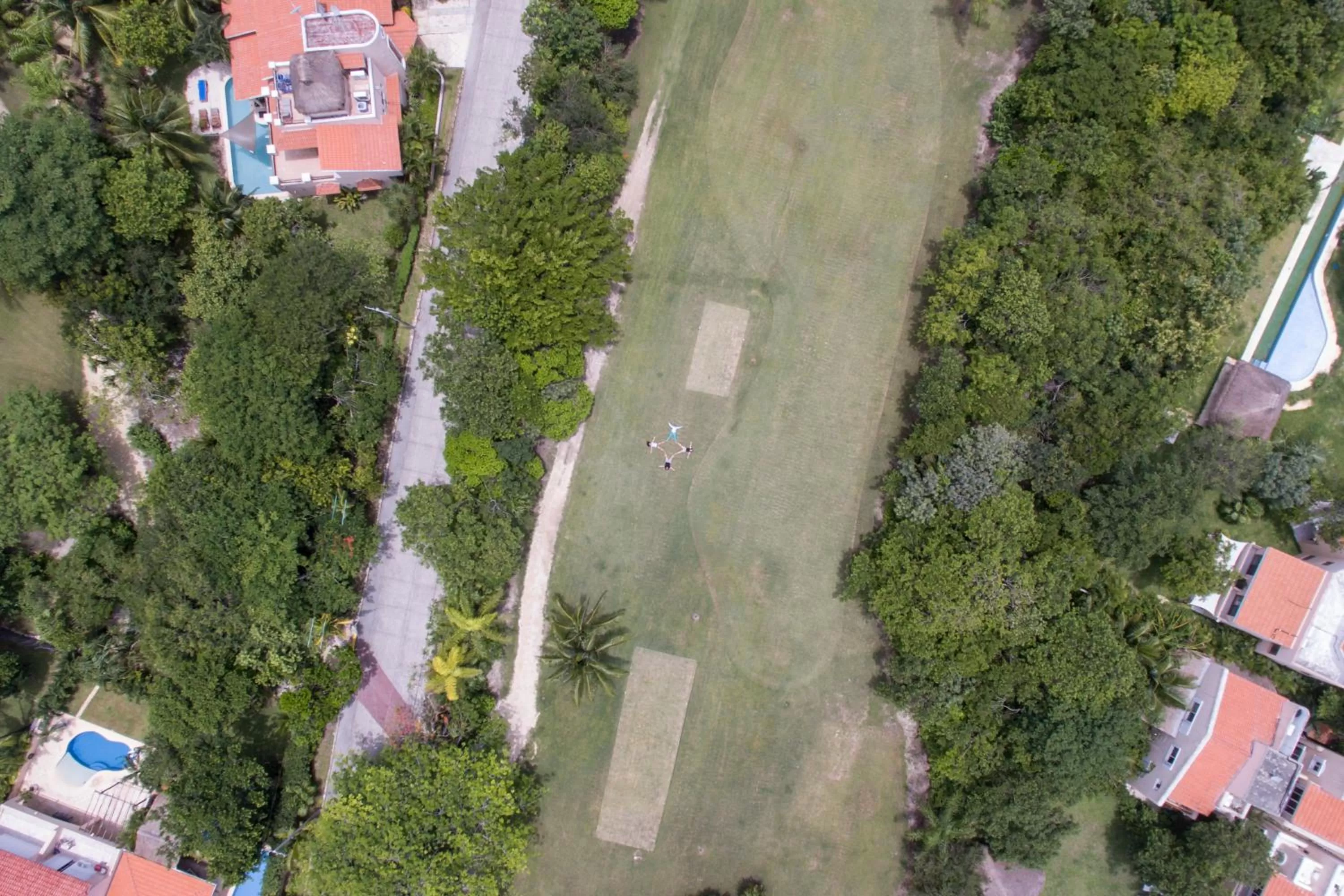 Area and facilities, Bird's-eye View in B&B Mom's House