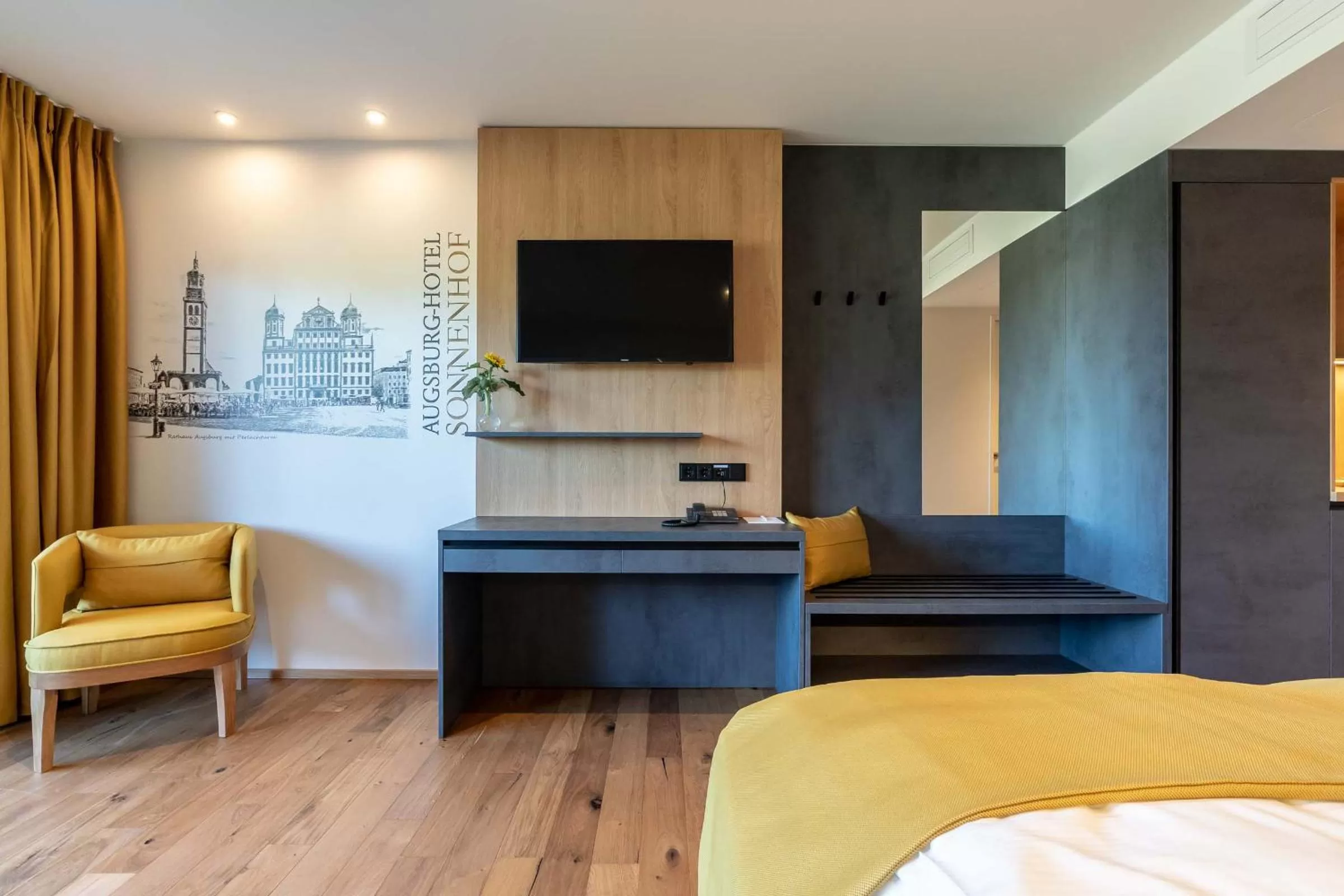 TV and multimedia in Augsburg Hotel Sonnenhof