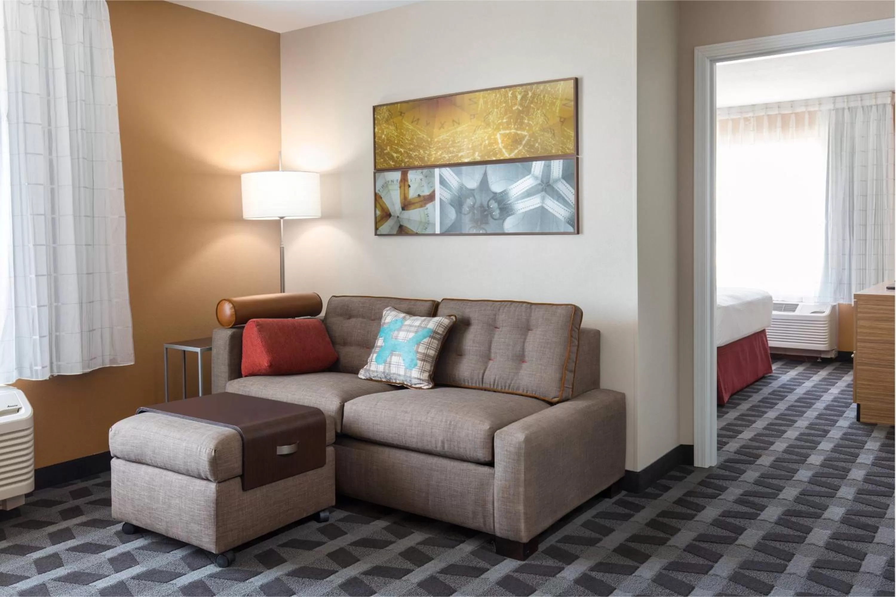 Living room in TownePlace Suites By Marriott Las Vegas Stadium District