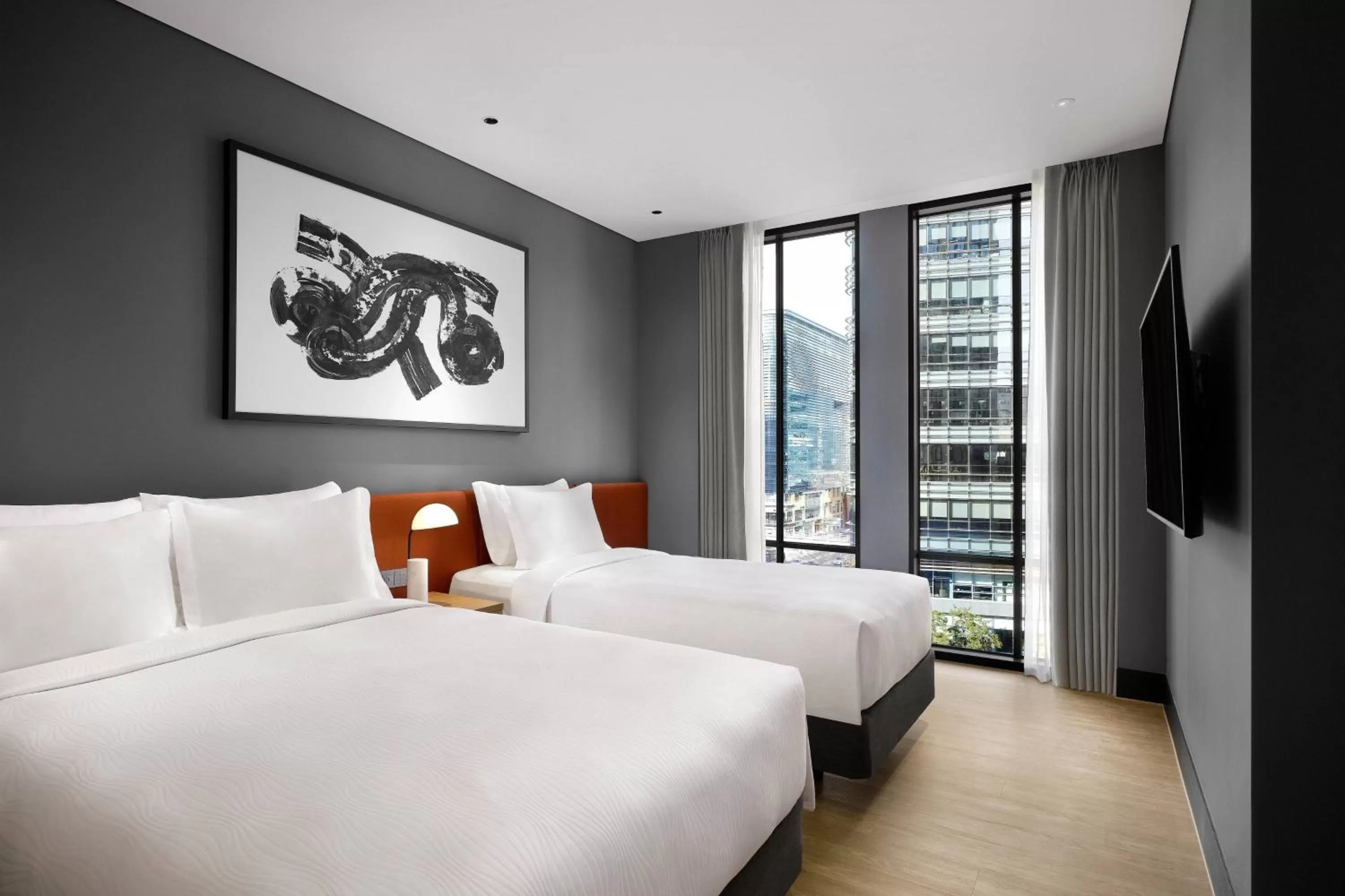 Photo of the whole room, Bed in GRAVITY JOSUN Seoul Pangyo, Autograph Collection