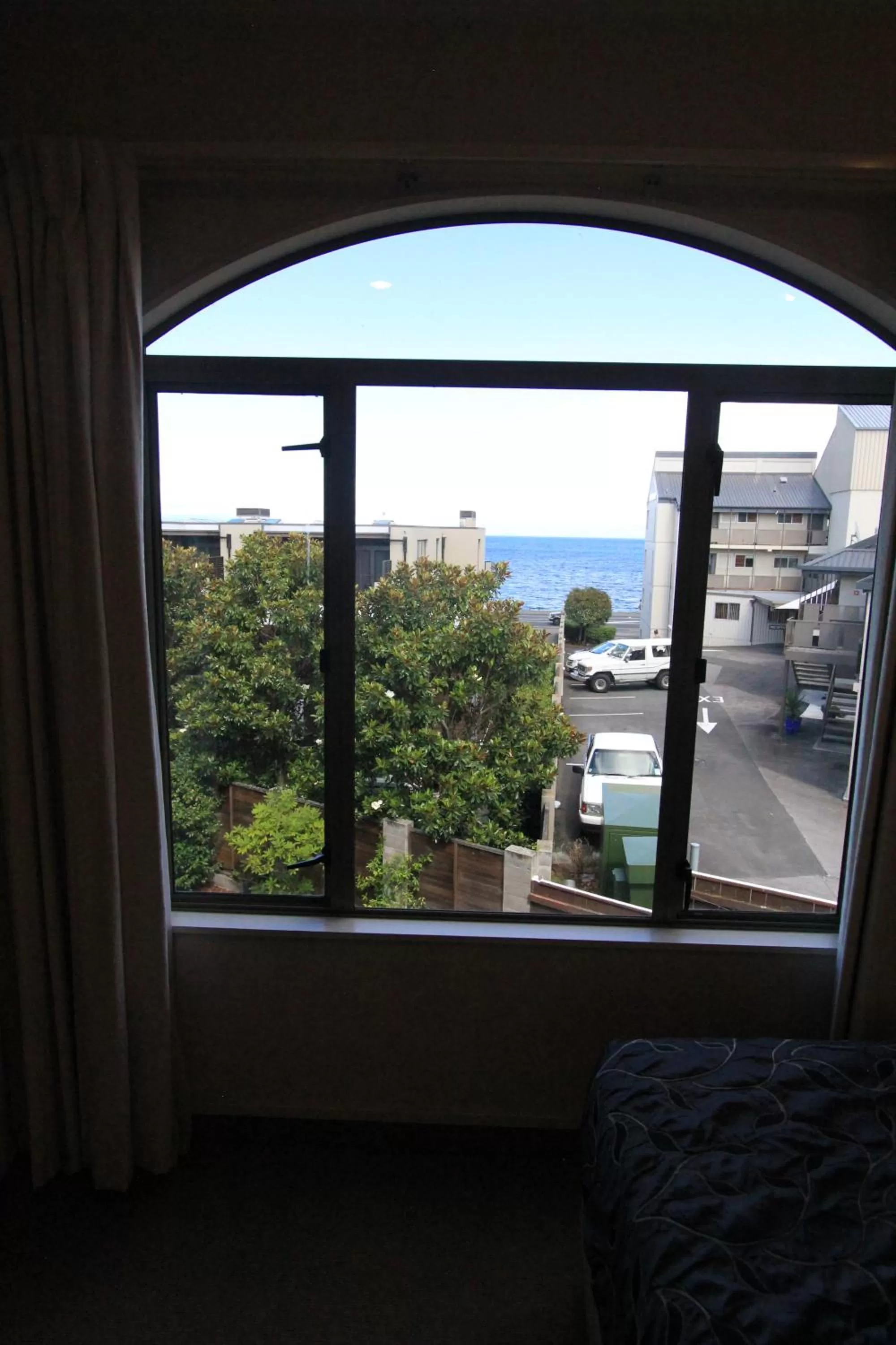 Lake view in Voyager Apartments Taupo