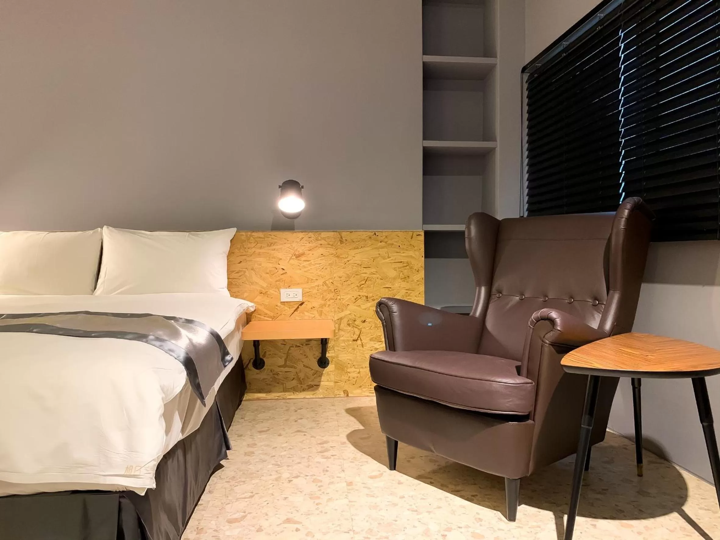 Bed in Raise Hotel Taichung