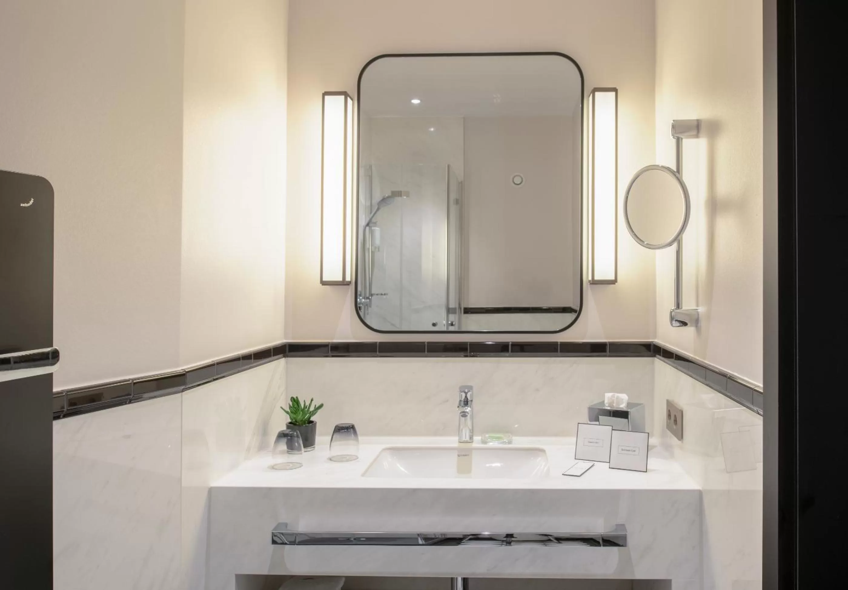 Bathroom in Hotel Am Leuchtturm