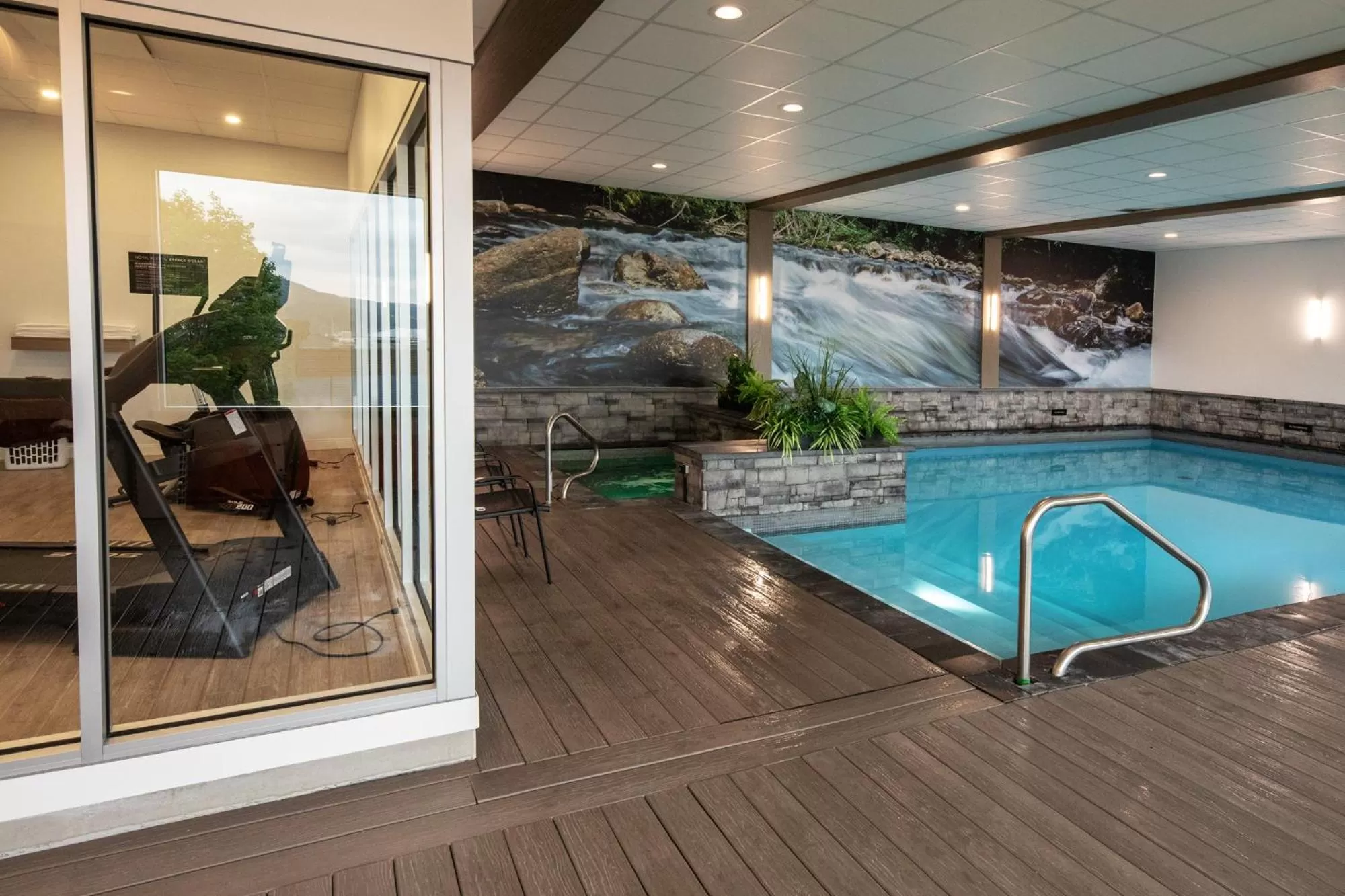 Swimming pool in Hotel Plante