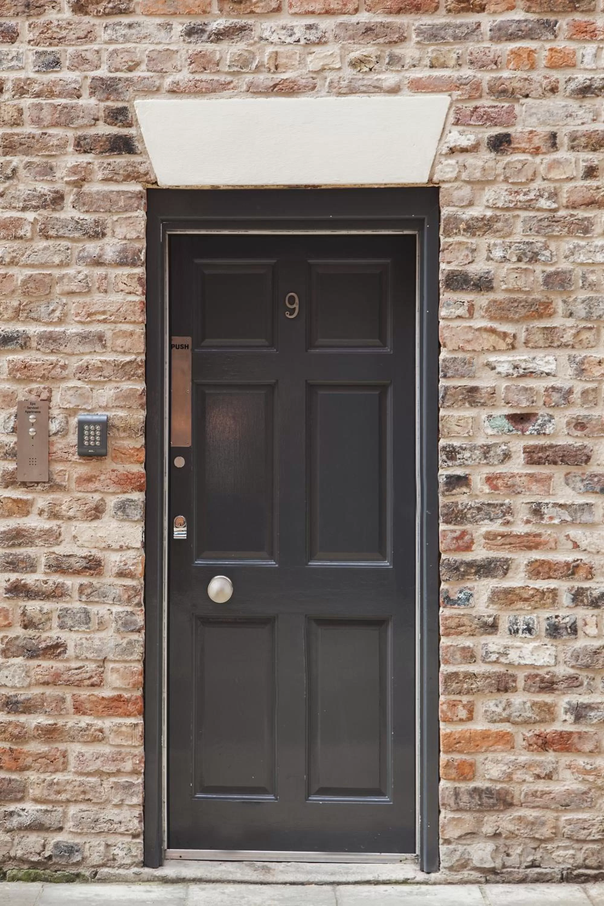 Facade/entrance in EPIC Apart Hotel- Campbell Street
