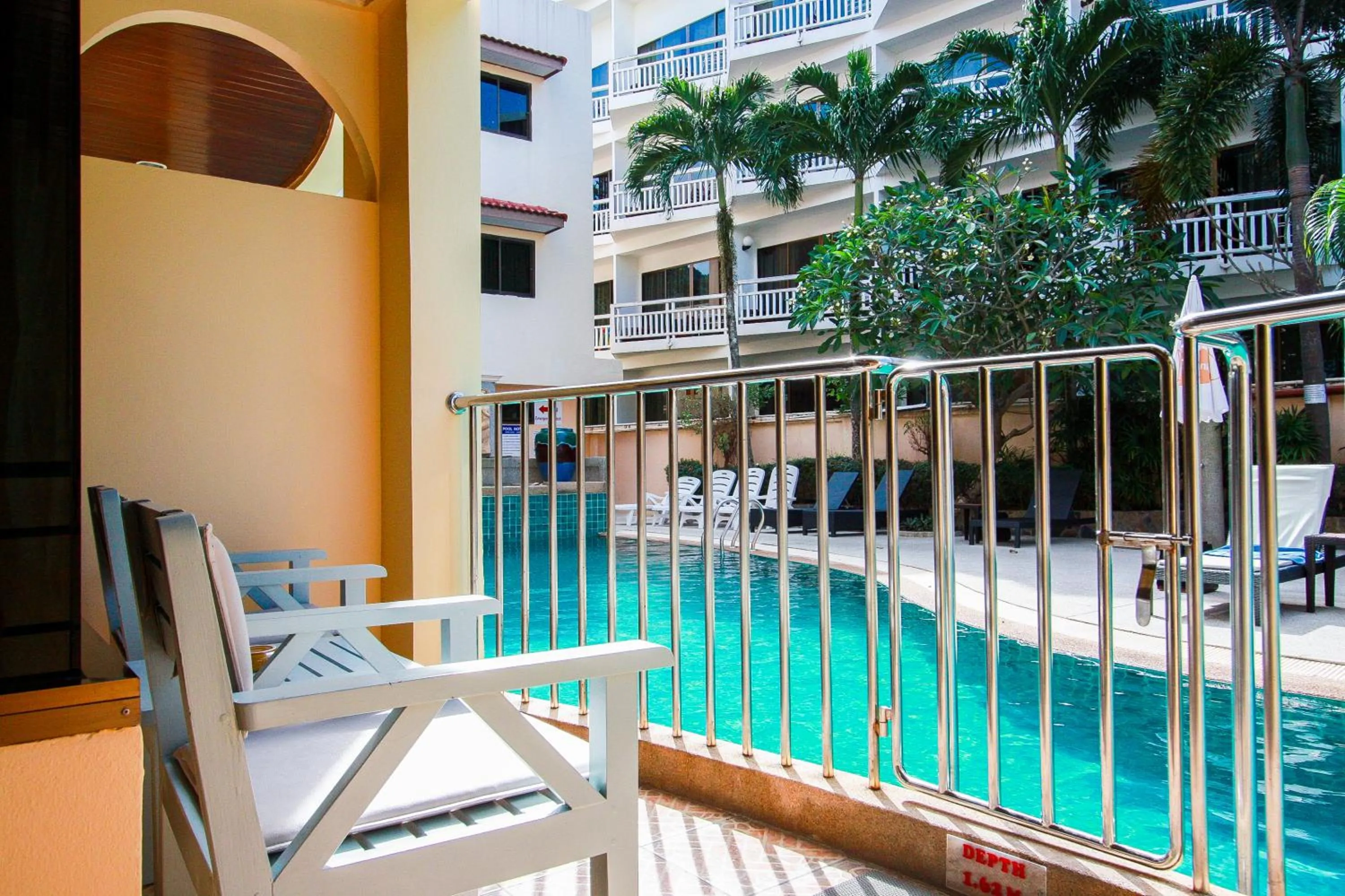 Balcony/Terrace in Karon Sea Sands Resort-SHA PLUS