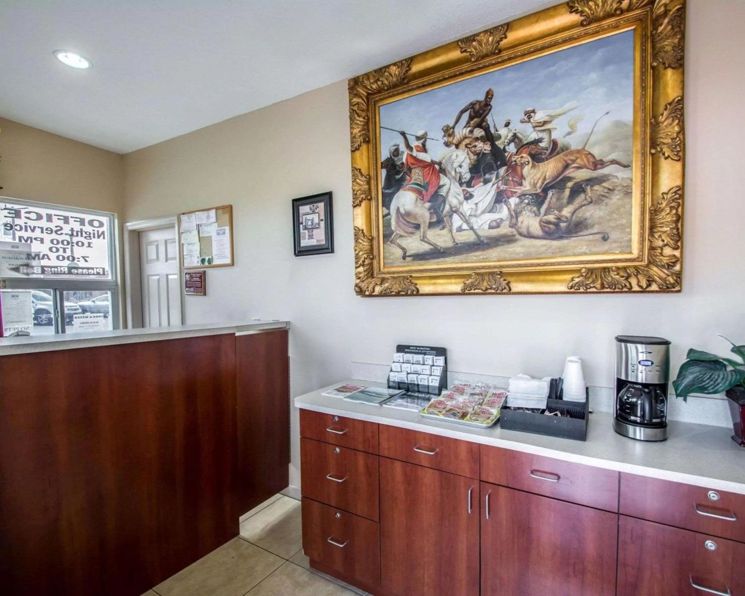 Lobby or reception in Rodeway Inn Fort Pierce US Highway 1