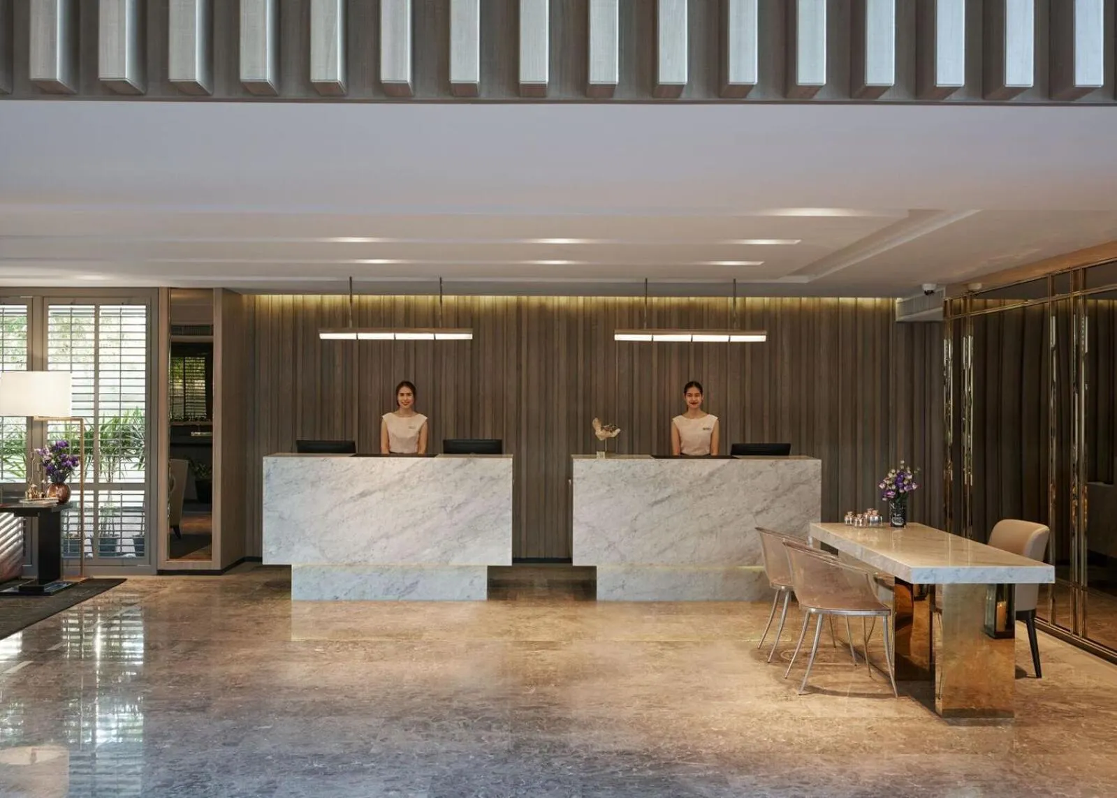 Lobby or reception in The Park Nine Hotel Suvarnabhumi - Free BKK Airport Shuttle