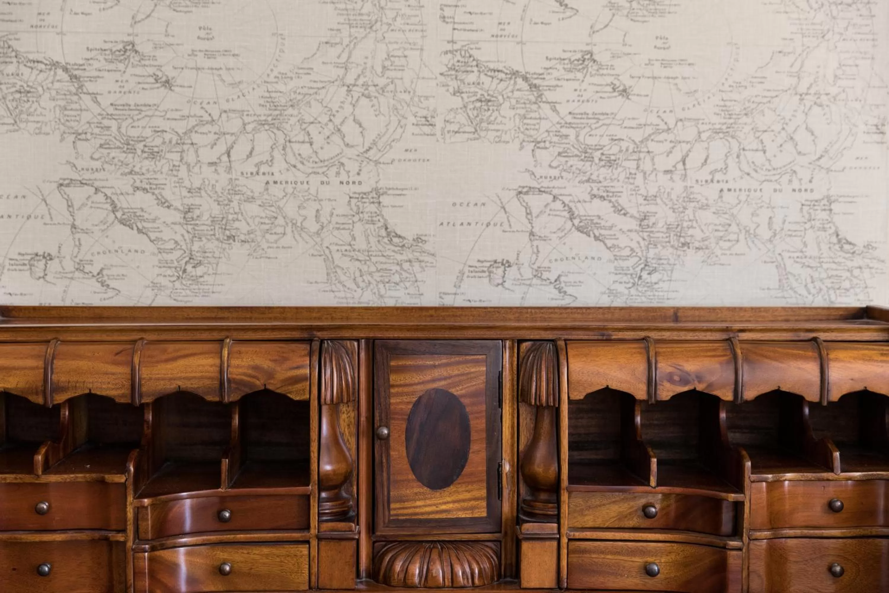 Decorative detail in The Resolution Hotel