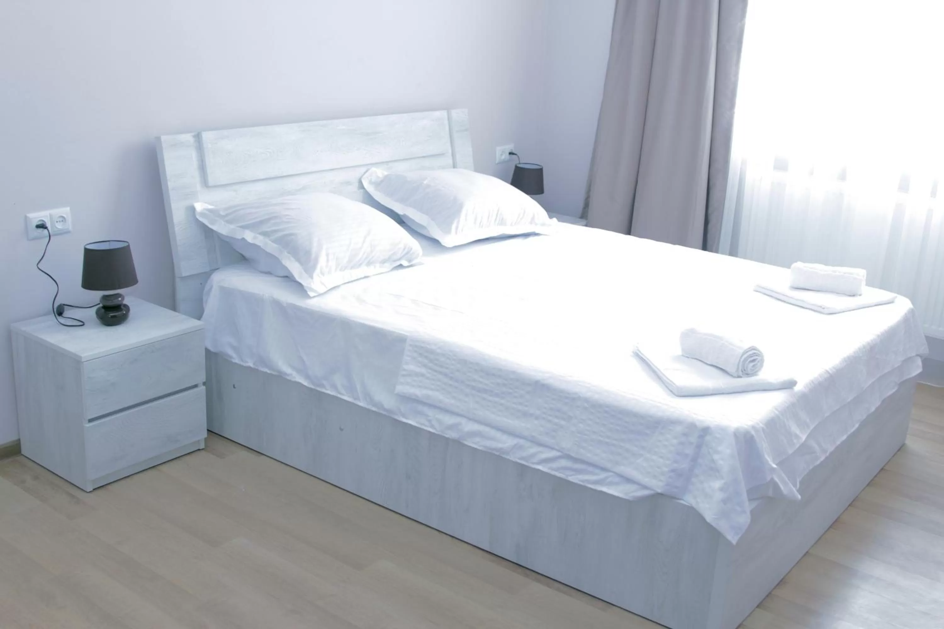 Bed in Hotel Caucasus