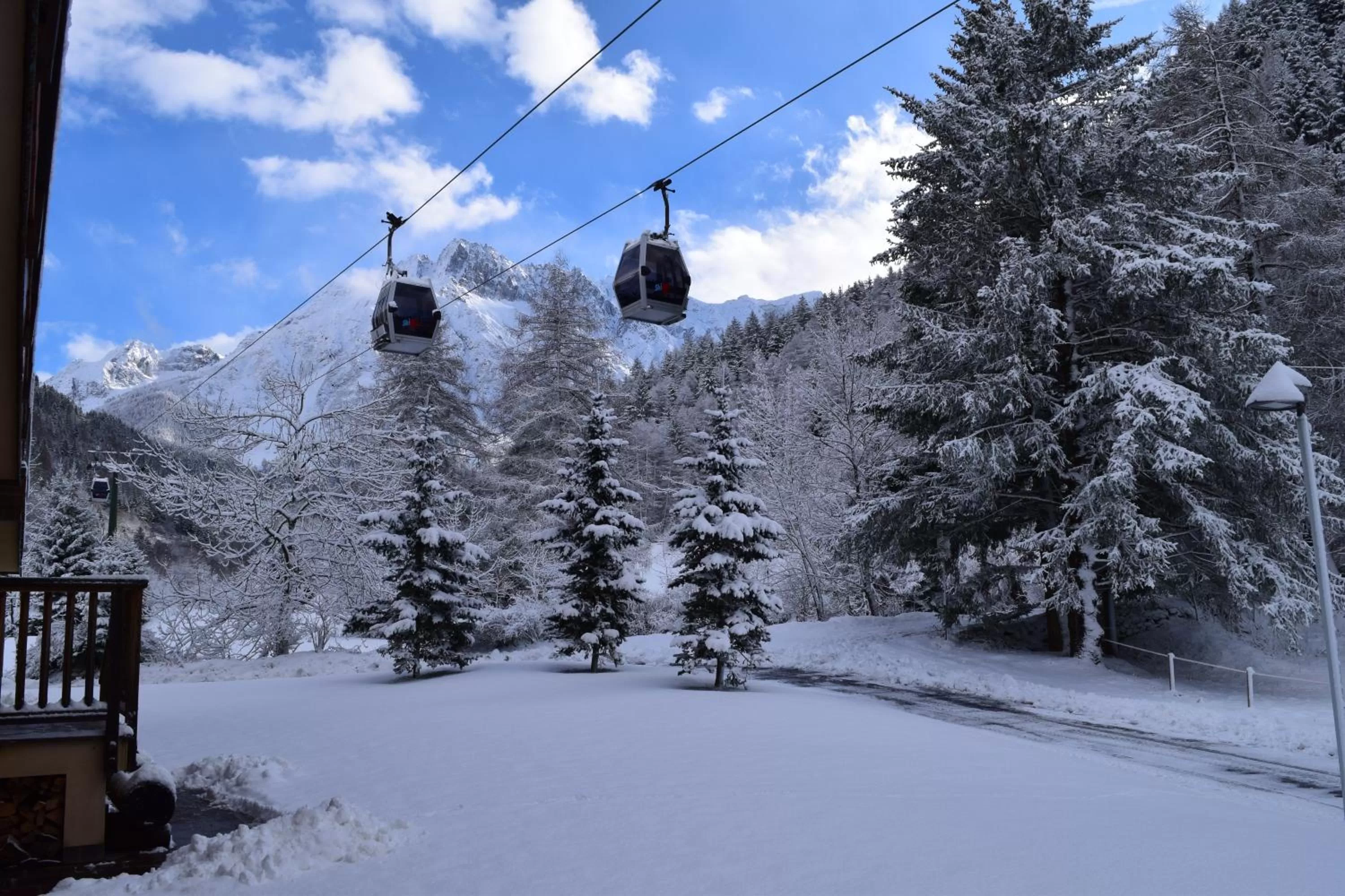 Mountain view in Hotel Garni Pegrà