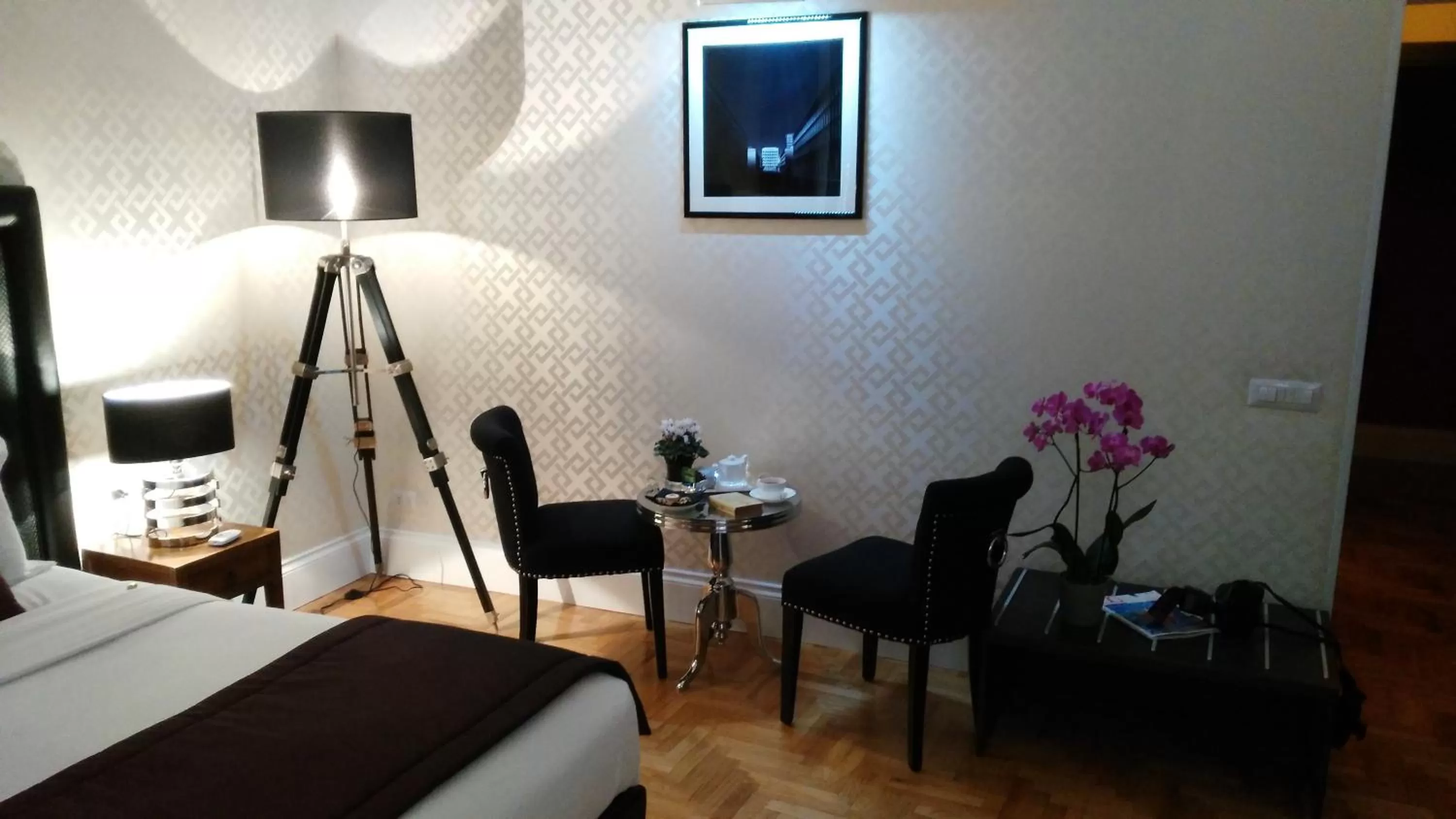 Photo of the whole room, Bed in Minerva Relais