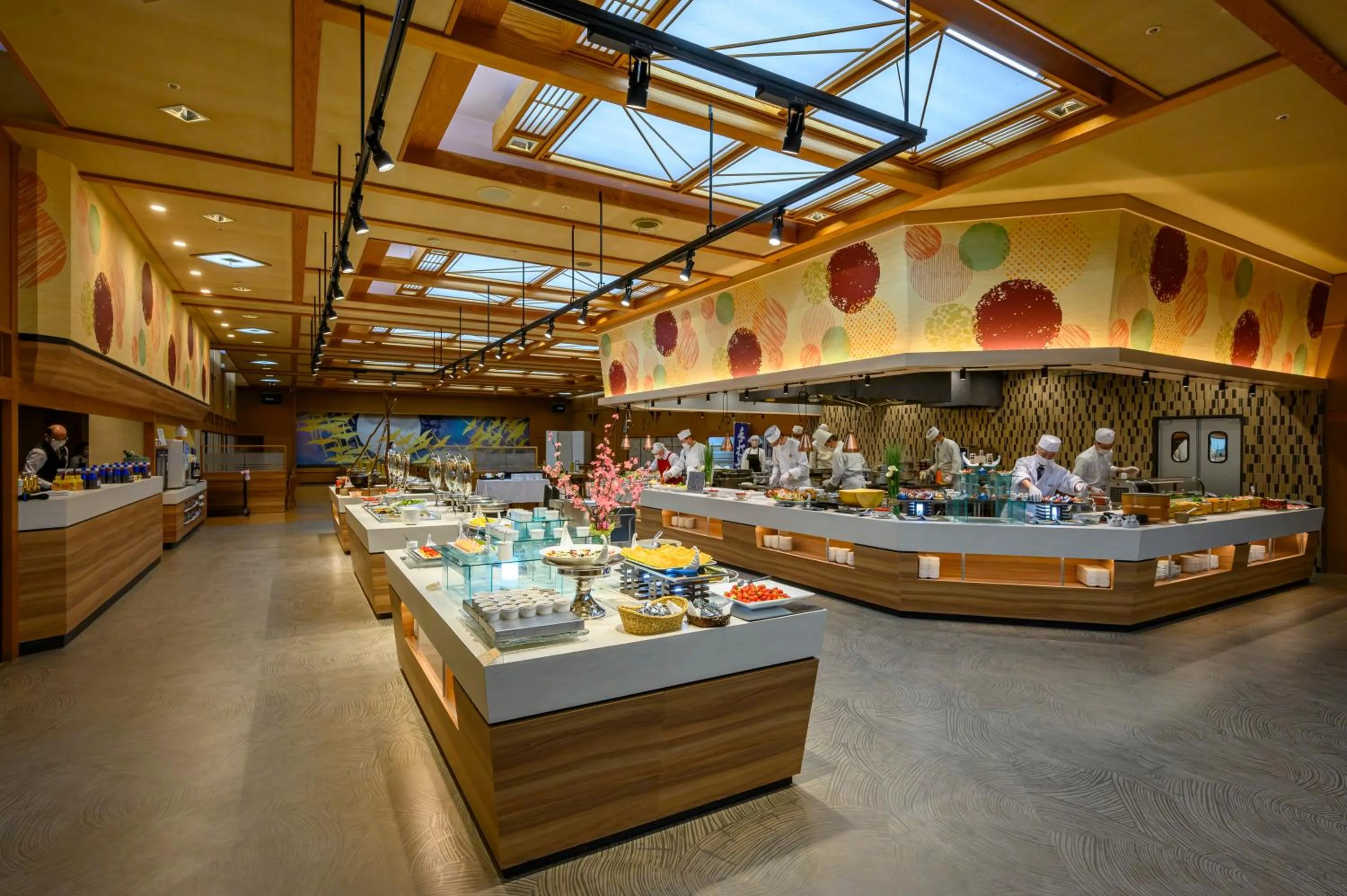 Food and drinks in Senkeien Tsukioka Hotel