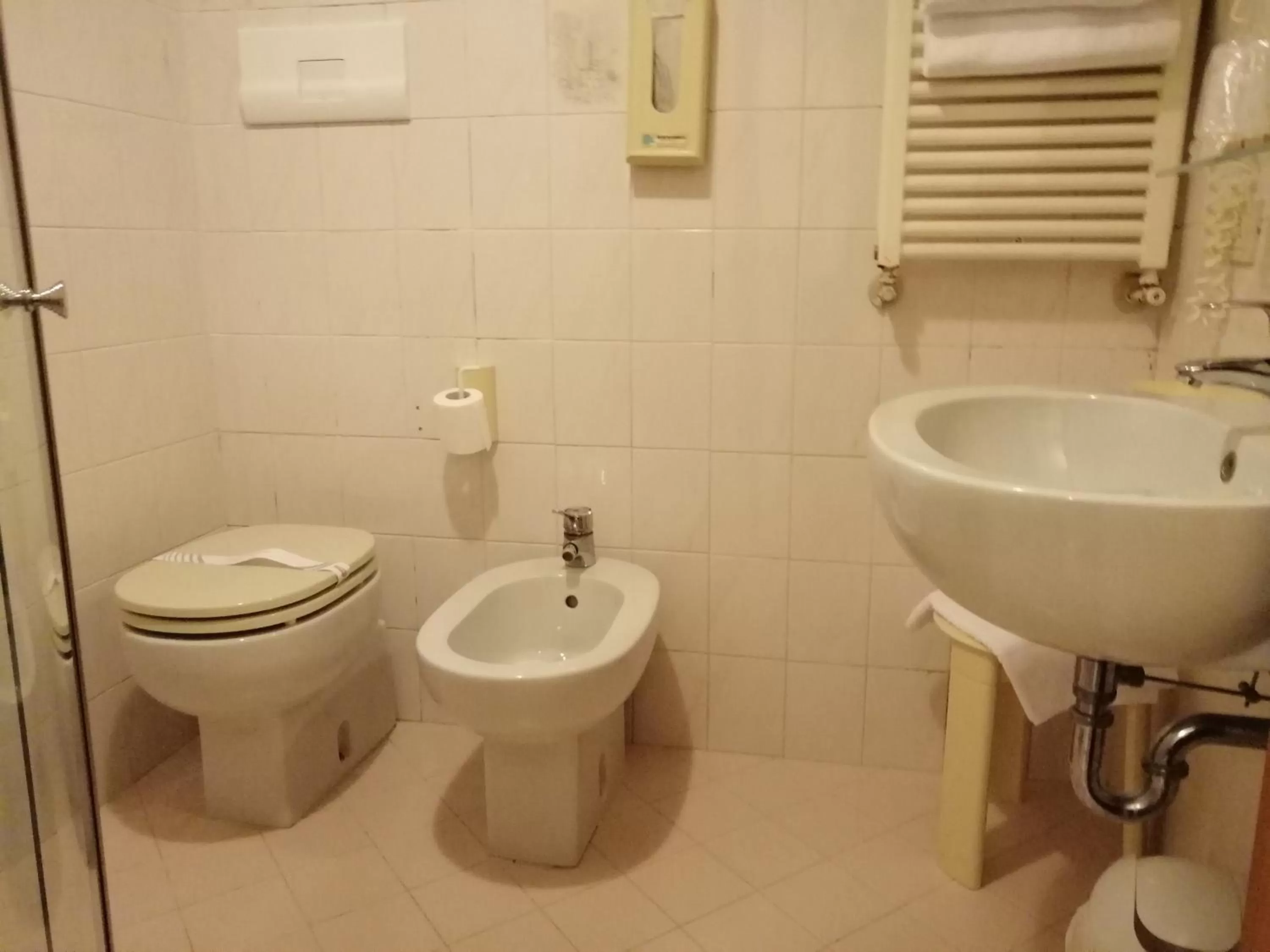Toilet in Hotel Falier