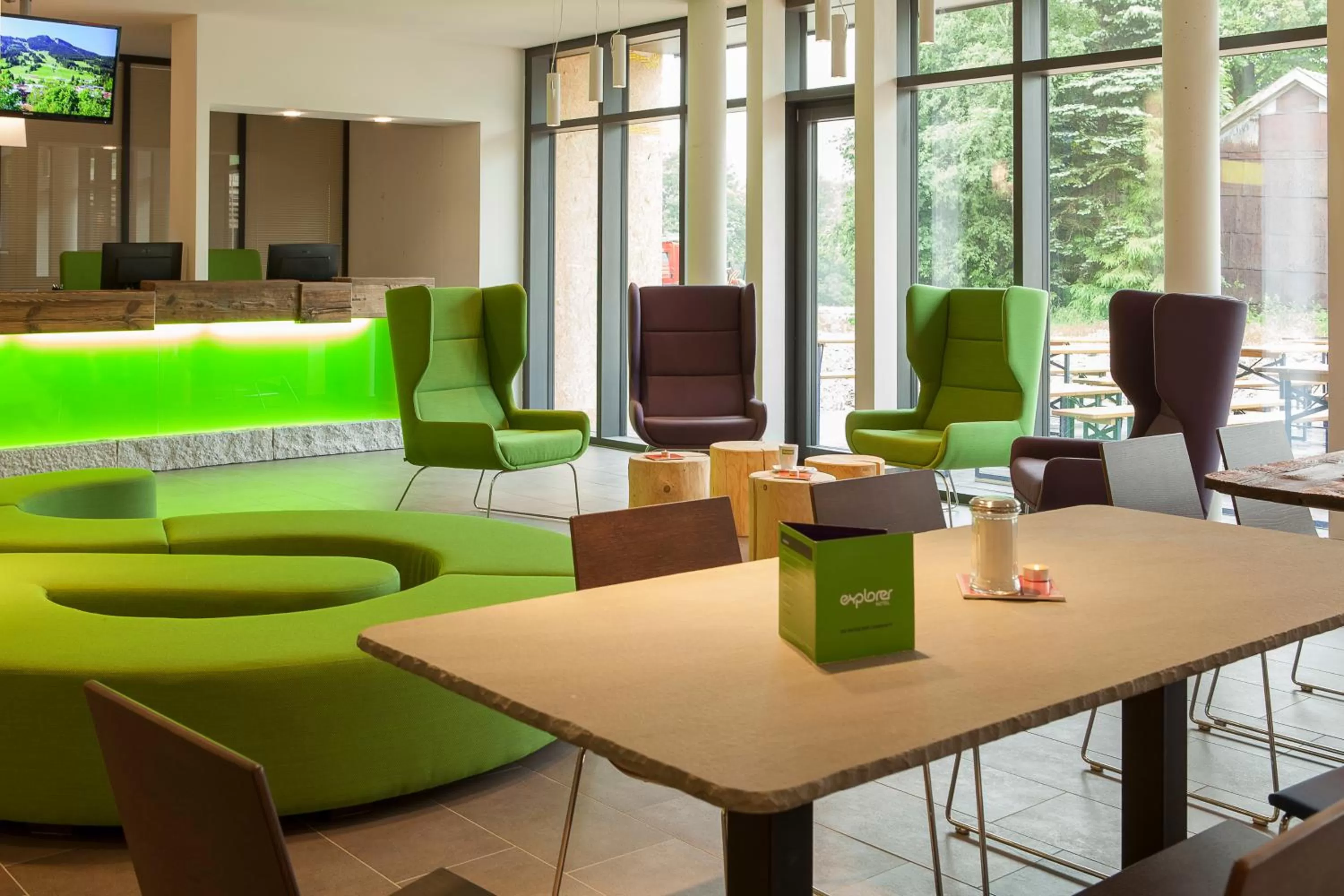 Restaurant/places to eat in Explorer Hotel Neuschwanstein