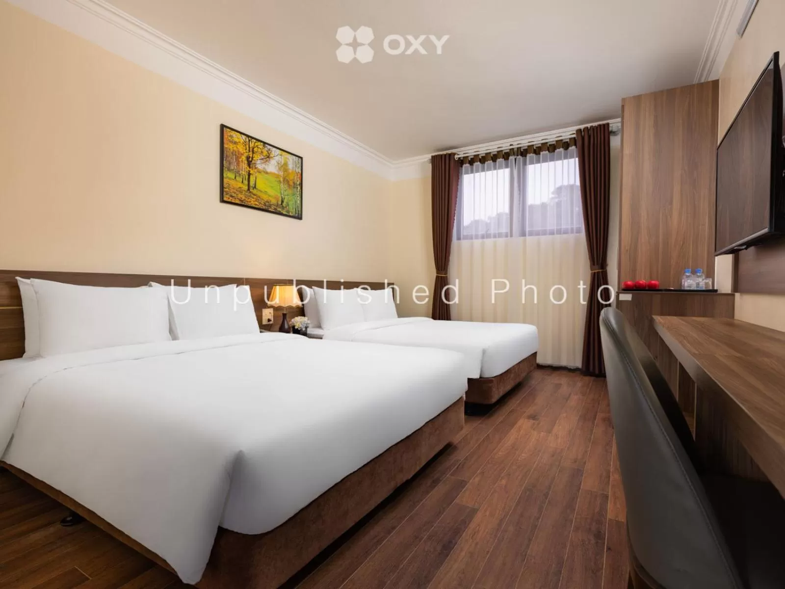 Bed in Ha Long Essence Classic Hotel