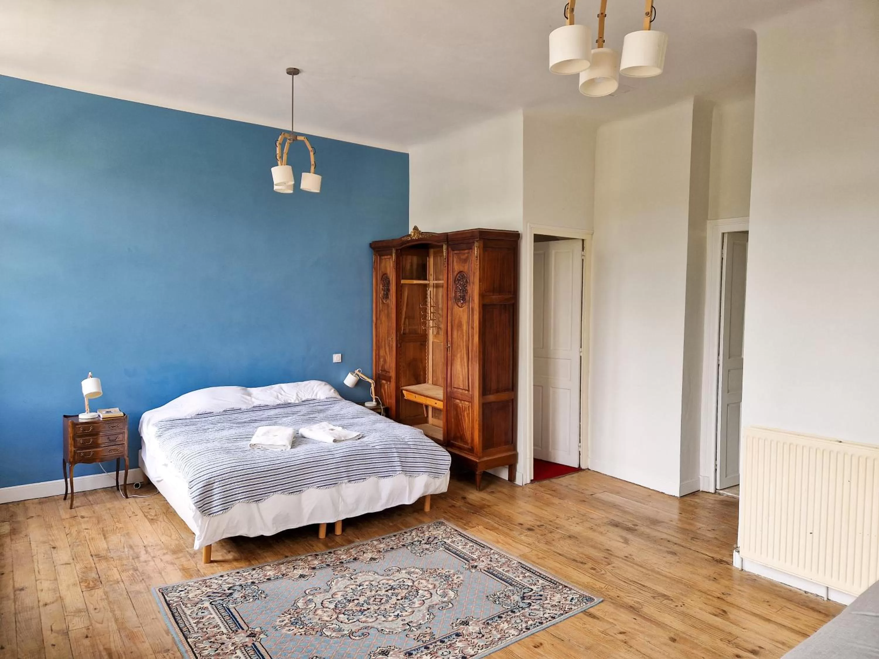 Bed in Chambres du Pont de la Légende