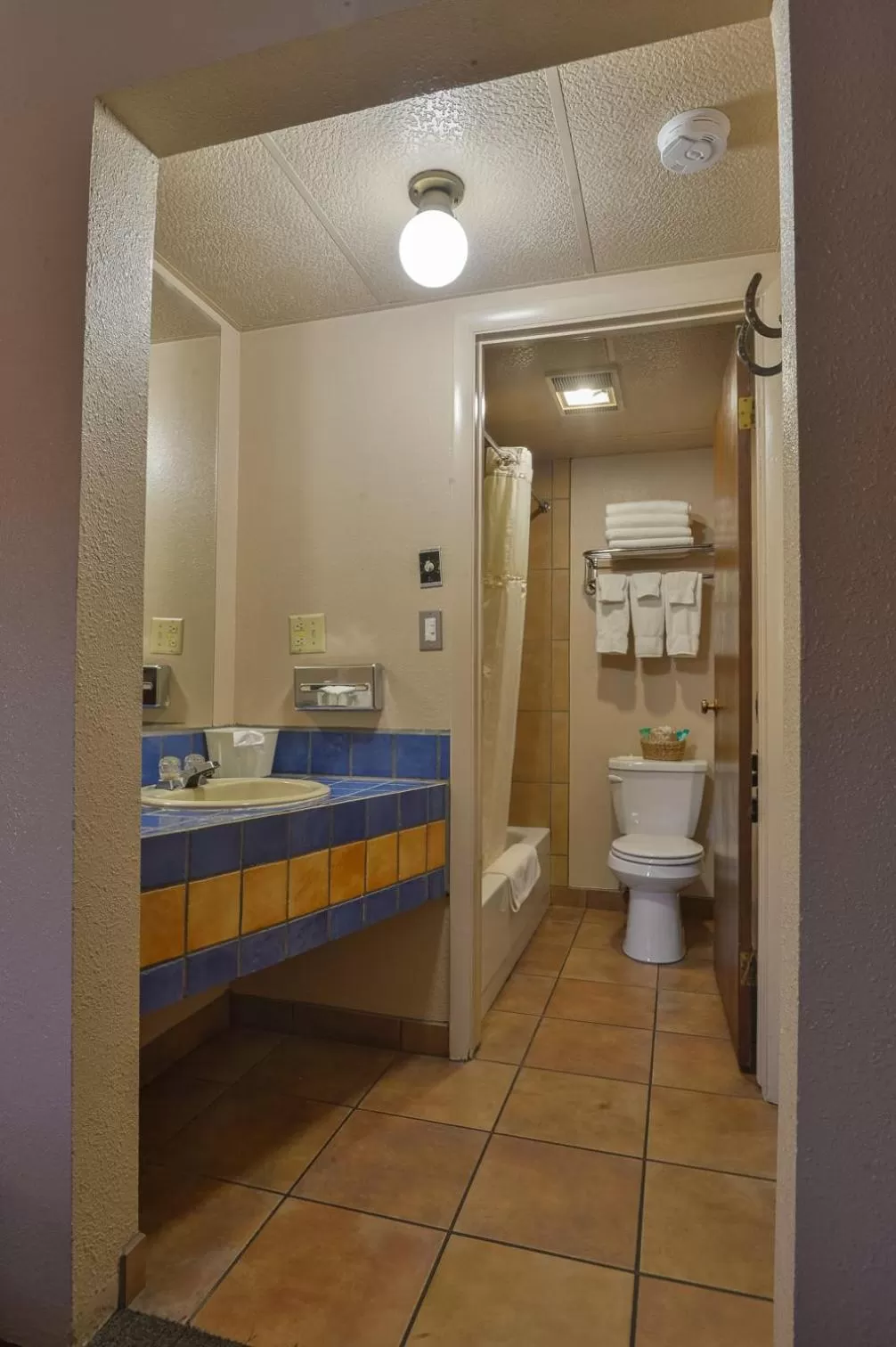 Toilet in Rustic Inn