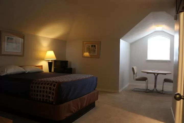 Bed in Bent Tree Motel