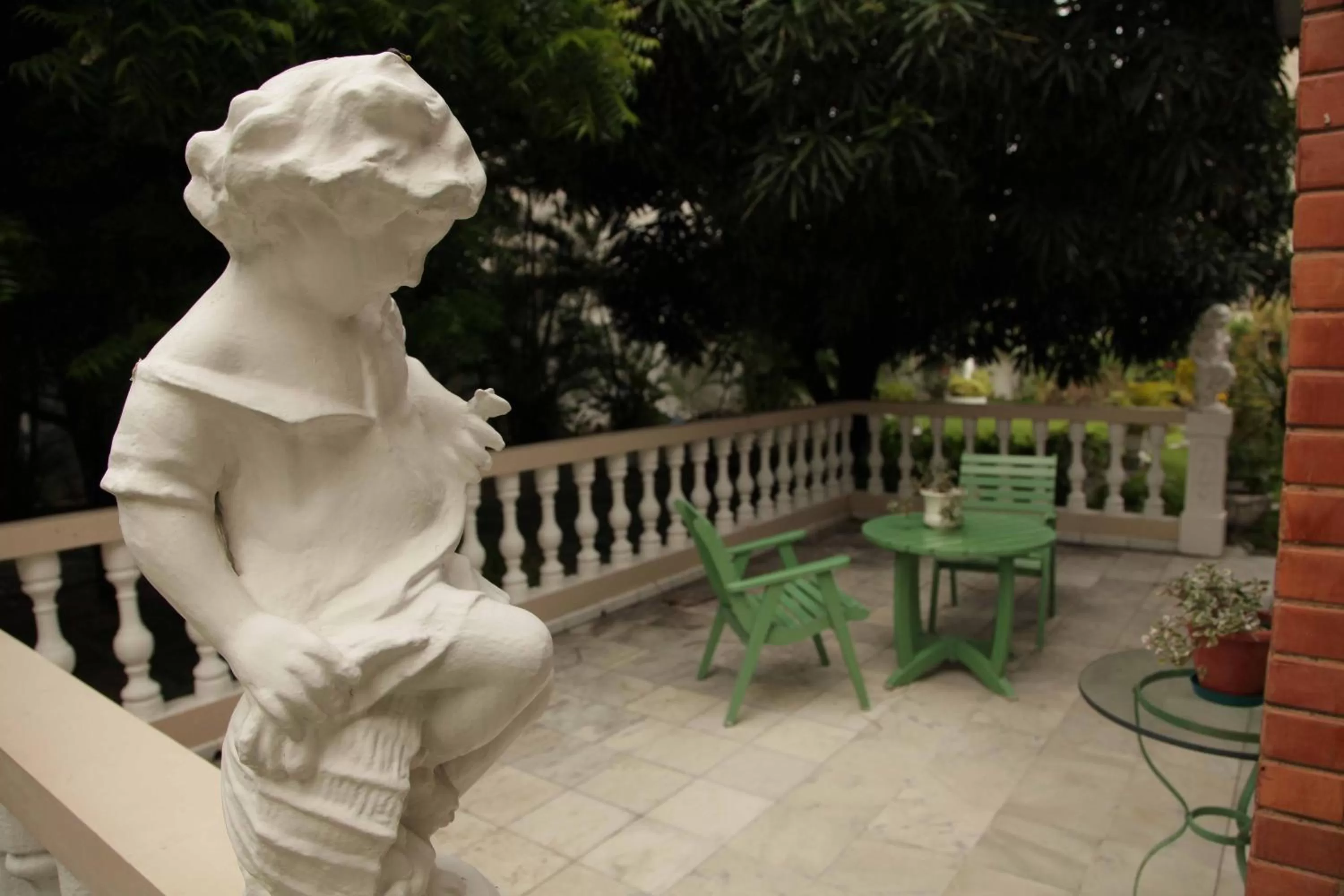 Patio in Hotel Jardim