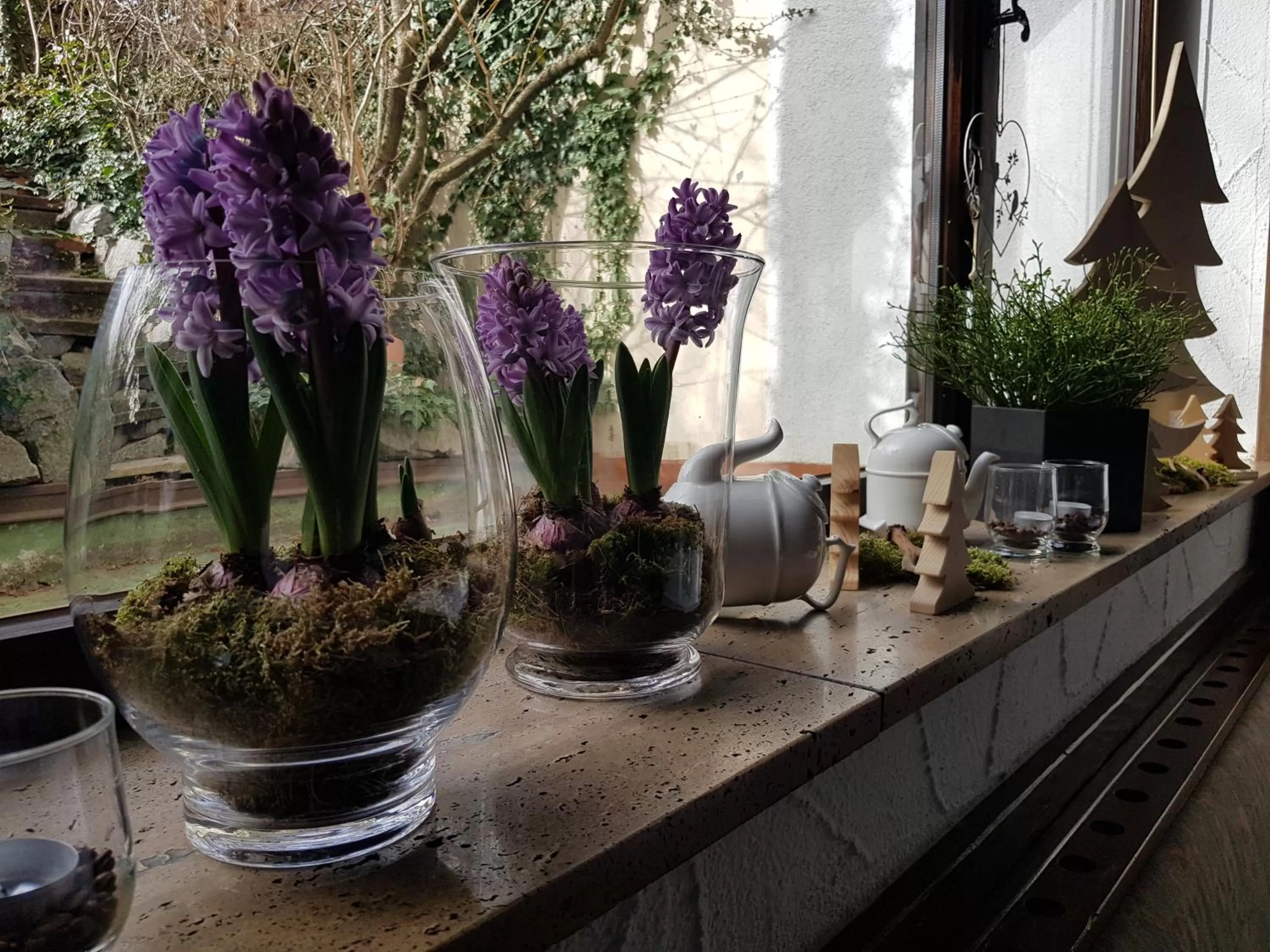 Restaurant/places to eat in Apart Hotel Freiburg