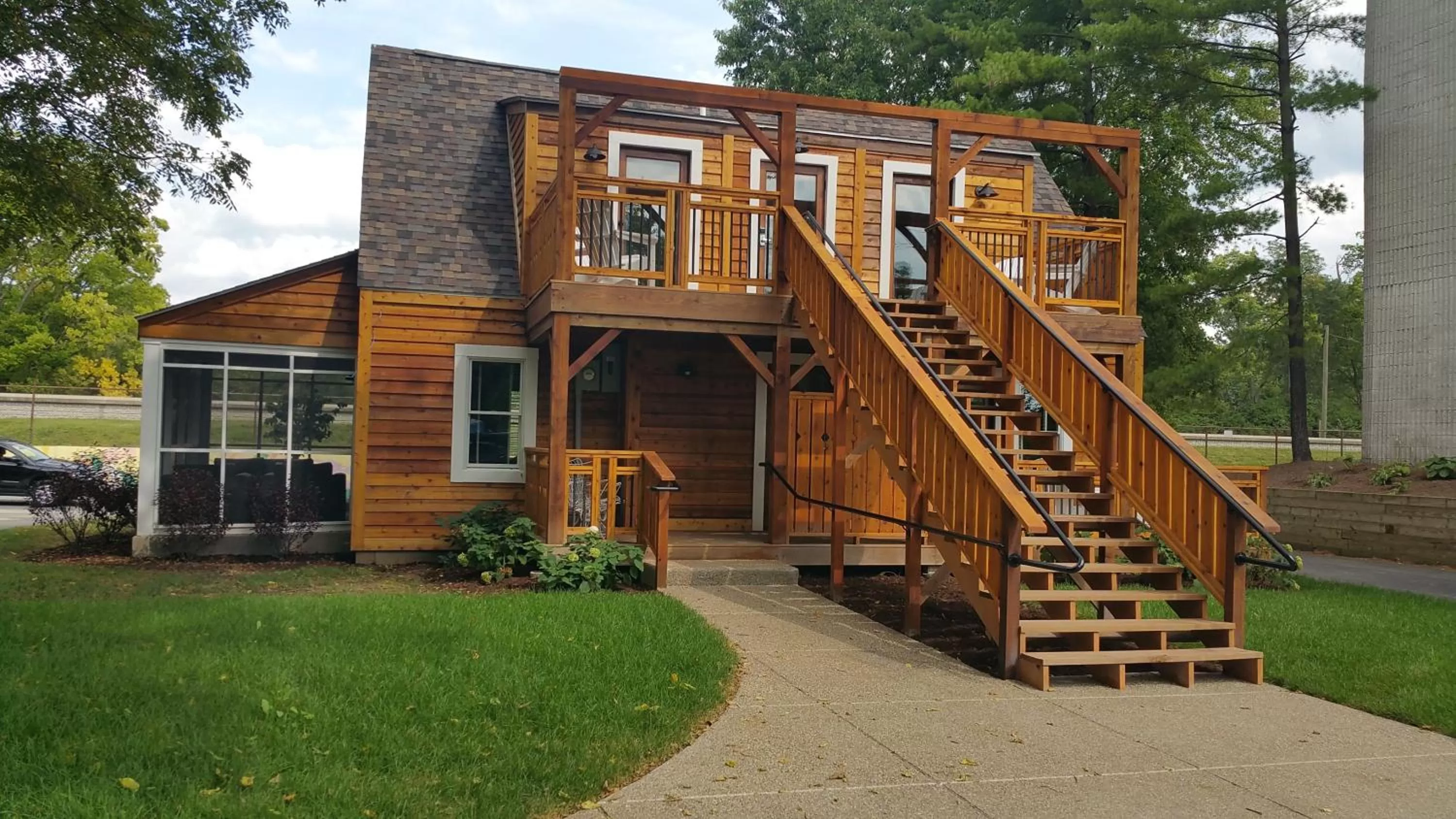 Property building in Hotel Broad Ripple
